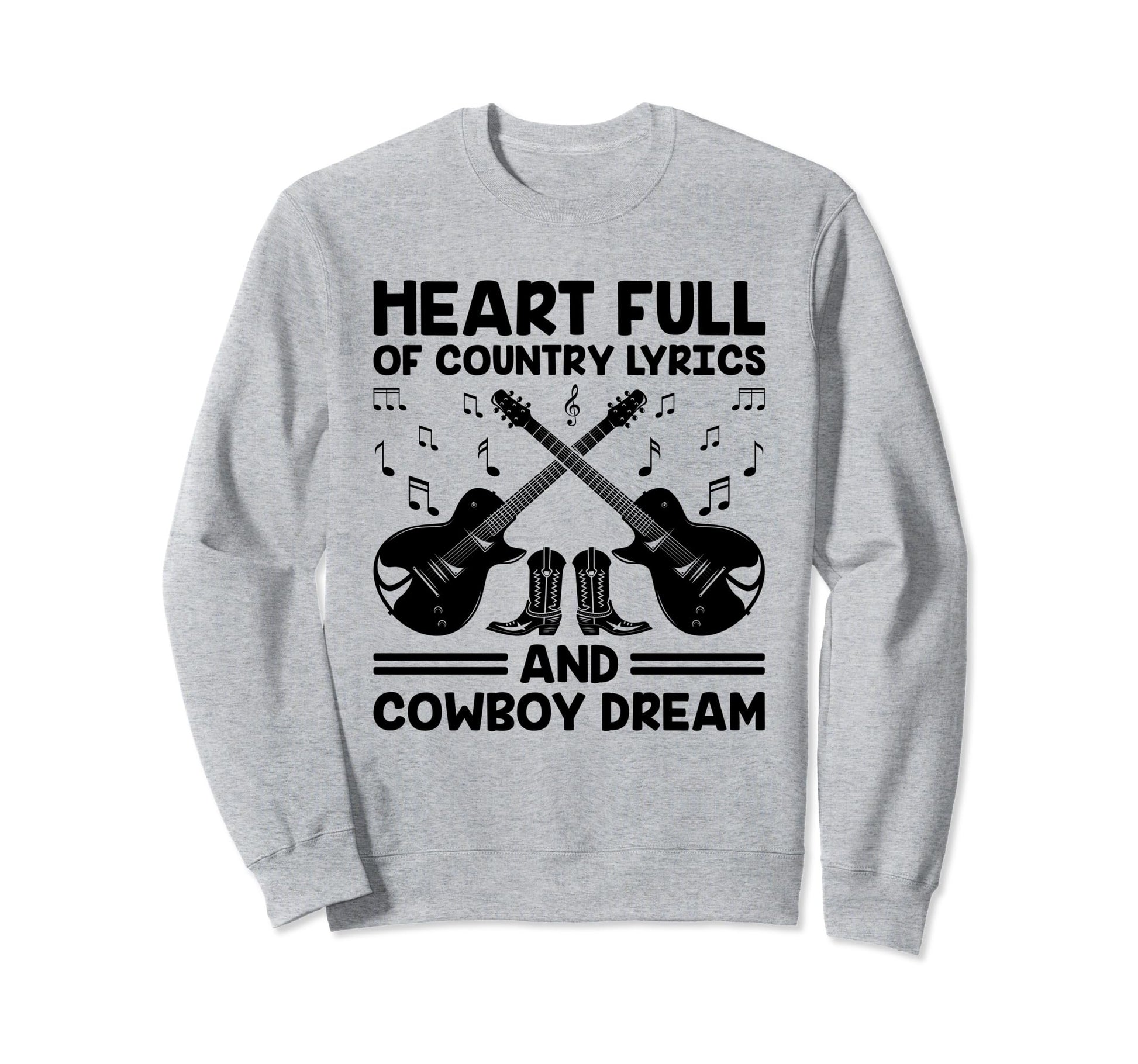 County Music Music Lover Western Sweatshirt - Unique Graphic Men Women - T-Shirt, Sweatshirt, Hoodie