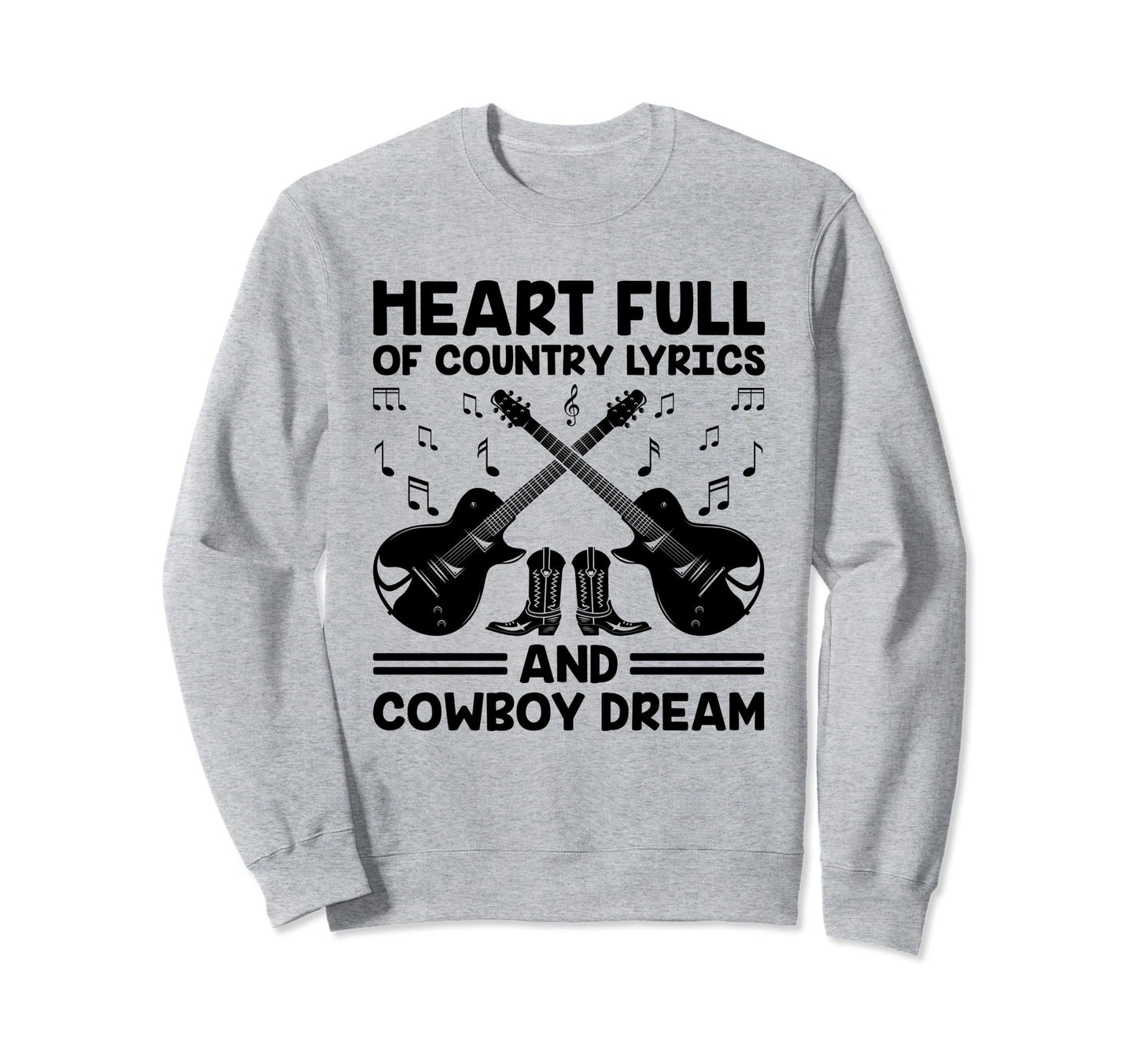 County Music Music Lover Sweatshirt - Casual Everyday Wear for Adults - T-Shirt, Sweatshirt, Hoodie