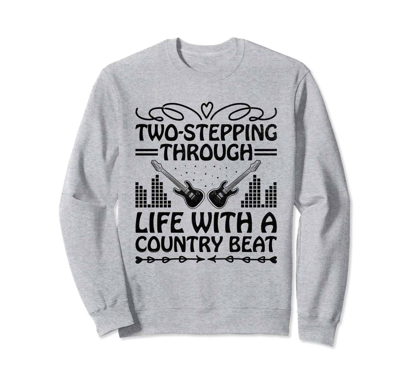 County Music Music Lover Western Sweatshirt - Custom Art Print for Adults - T-Shirt, Sweatshirt, Hoodie