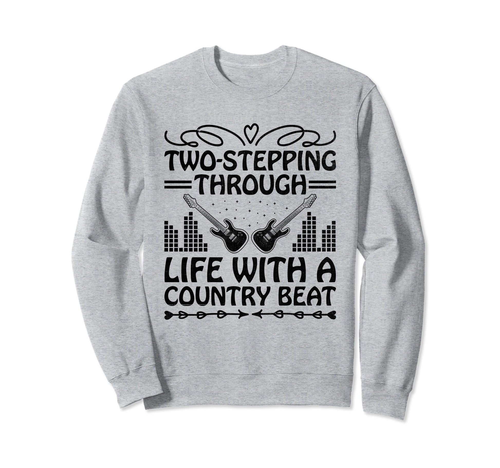 County Music Music Lover Western Sweatshirt - Custom Art Print for Adults - T-Shirt, Sweatshirt, Hoodie