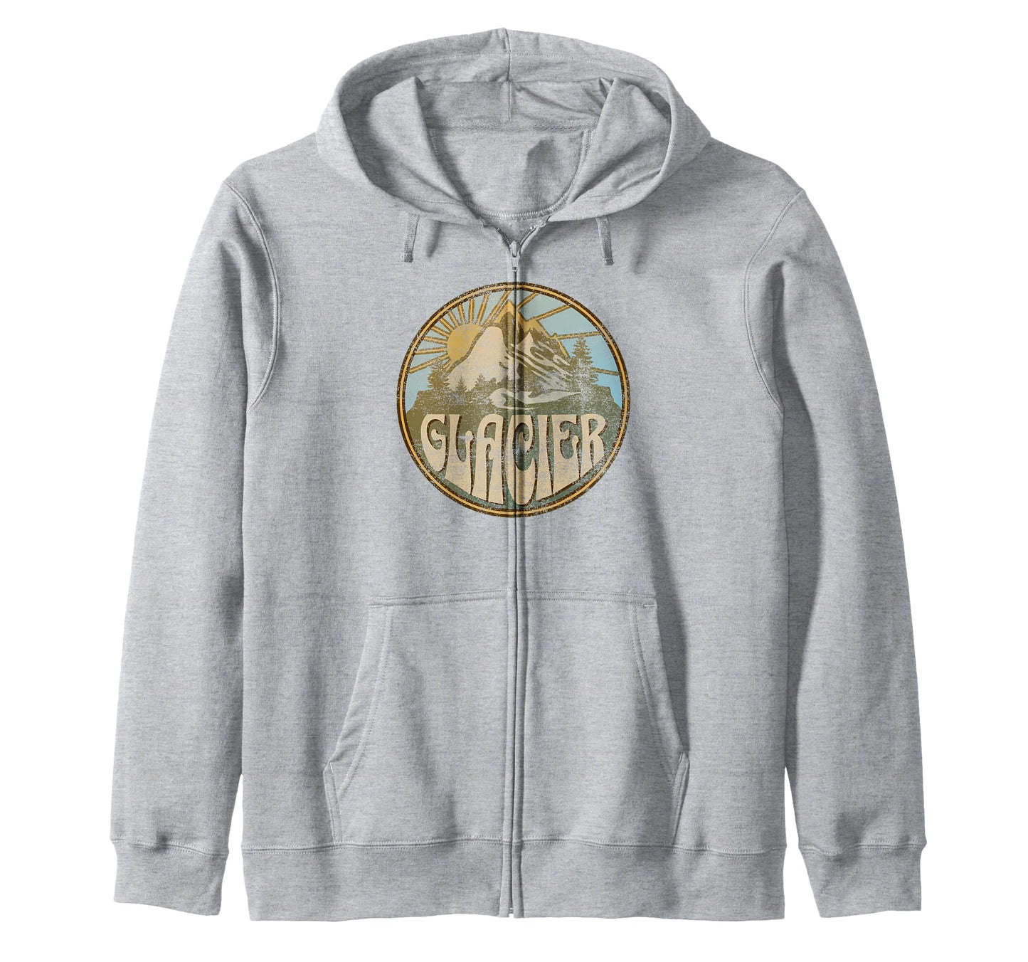 Glacier National Park Montana Usa T-Shirt - Trendy Graphic for Adults - T-Shirt, Sweatshirt, Hoodie