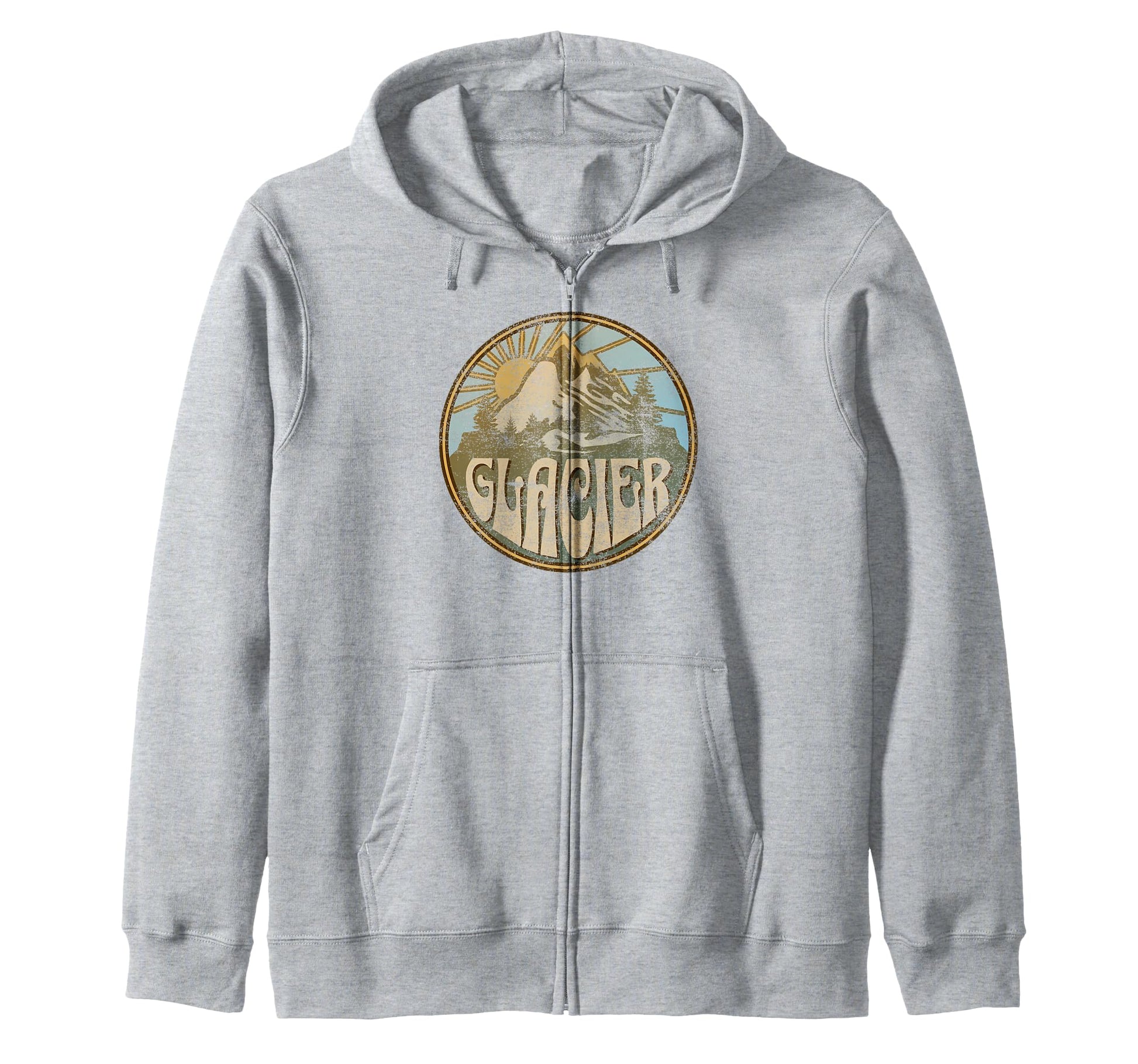 Glacier National Park Montana Usa T-Shirt - Trendy Graphic for Adults - T-Shirt, Sweatshirt, Hoodie