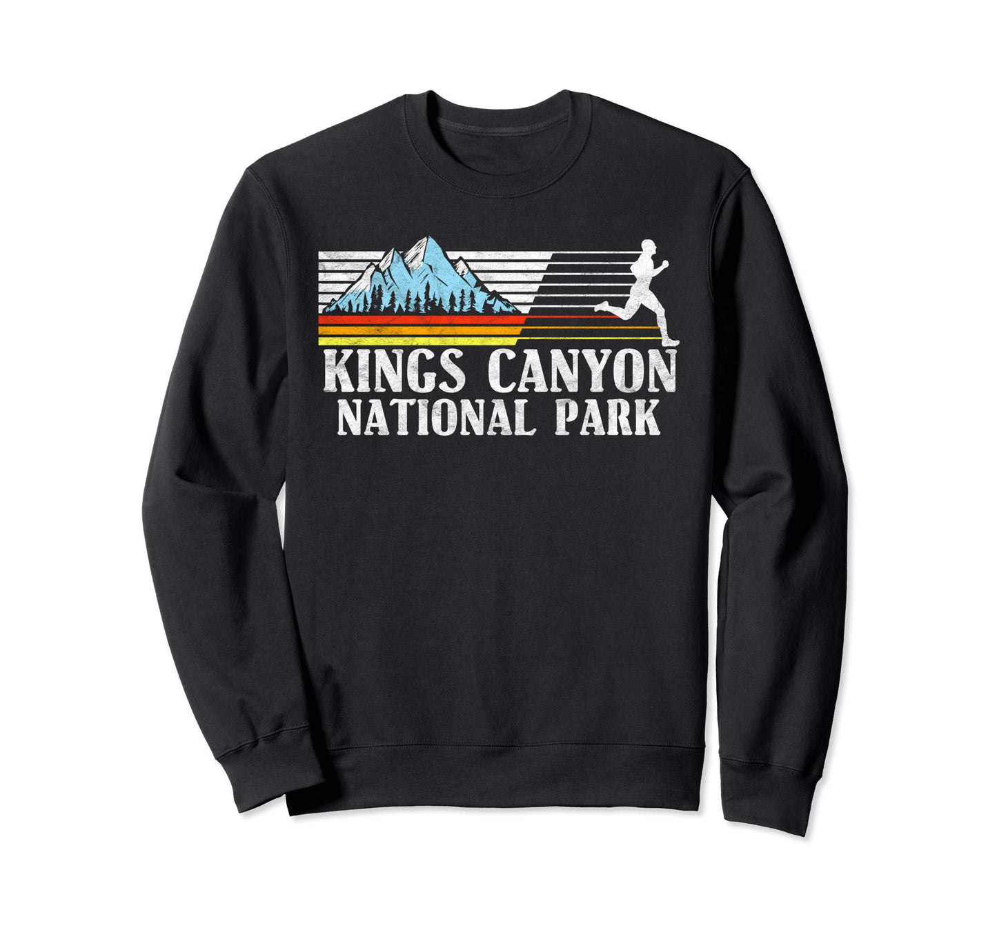 Kings Canyon National Park Trail Sweatshirt - Aesthetic Graphic for Adults - T-Shirt, Sweatshirt, Hoodie