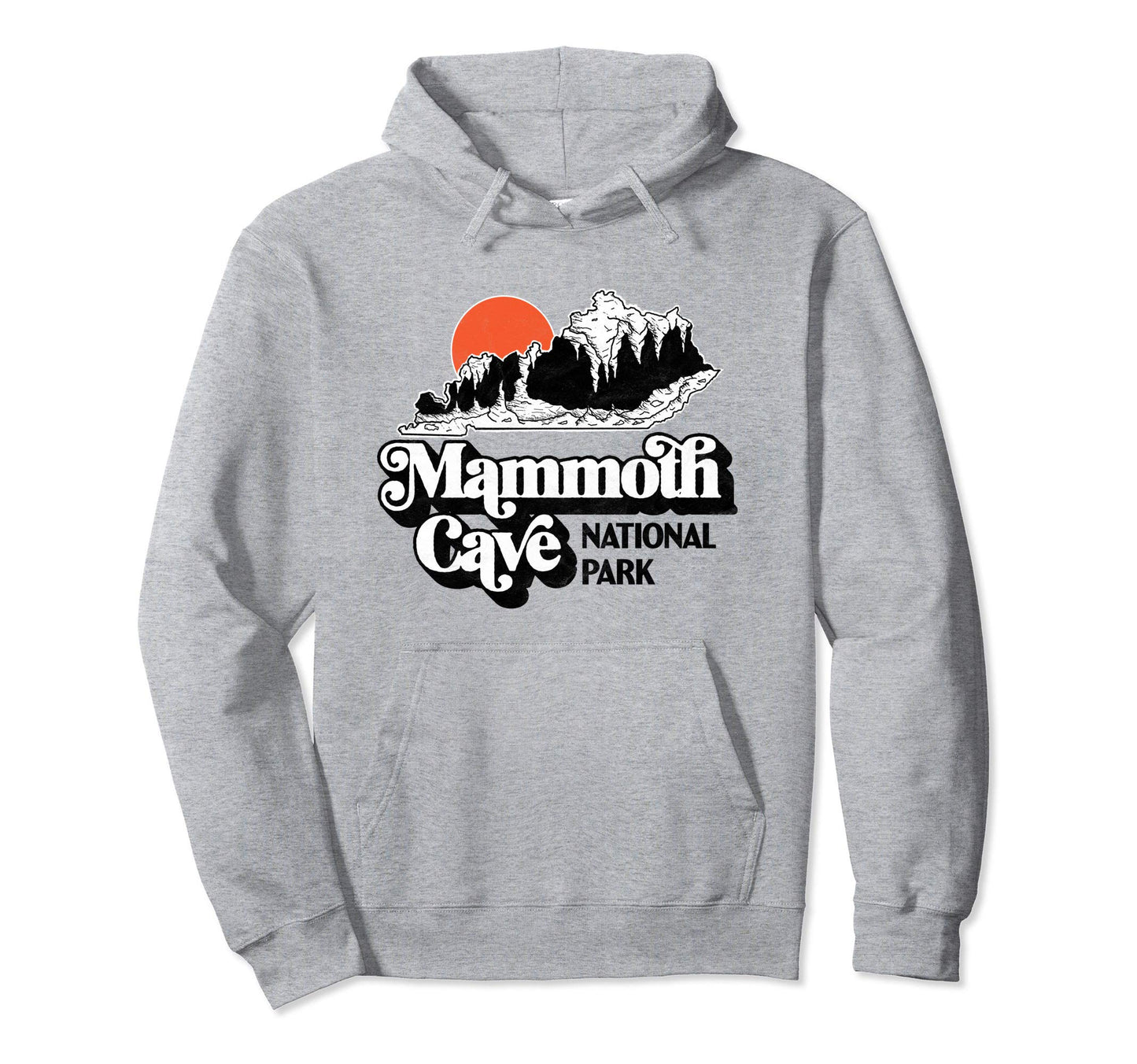Mammoth Cave National Park Kentucky Hoodie - Minimalist Print Men Women - T-Shirt, Sweatshirt, Hoodie