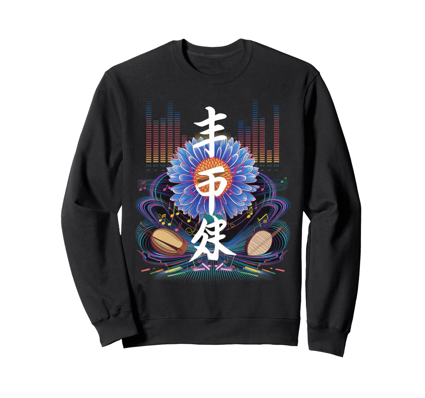 Japanese Aesthetic Streetwear Sweatshirt - Custom Art Print Unisex - T-Shirt, Sweatshirt, Hoodie