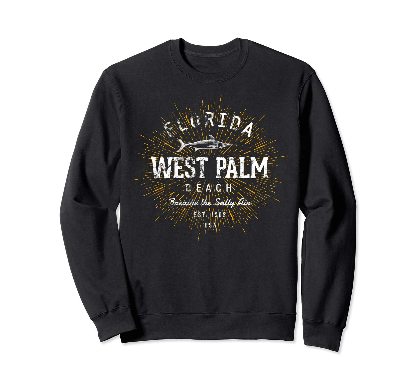 West Palm Beach Sweatshirt - Trendy Graphic Men Women - T-Shirt, Sweatshirt, Hoodie