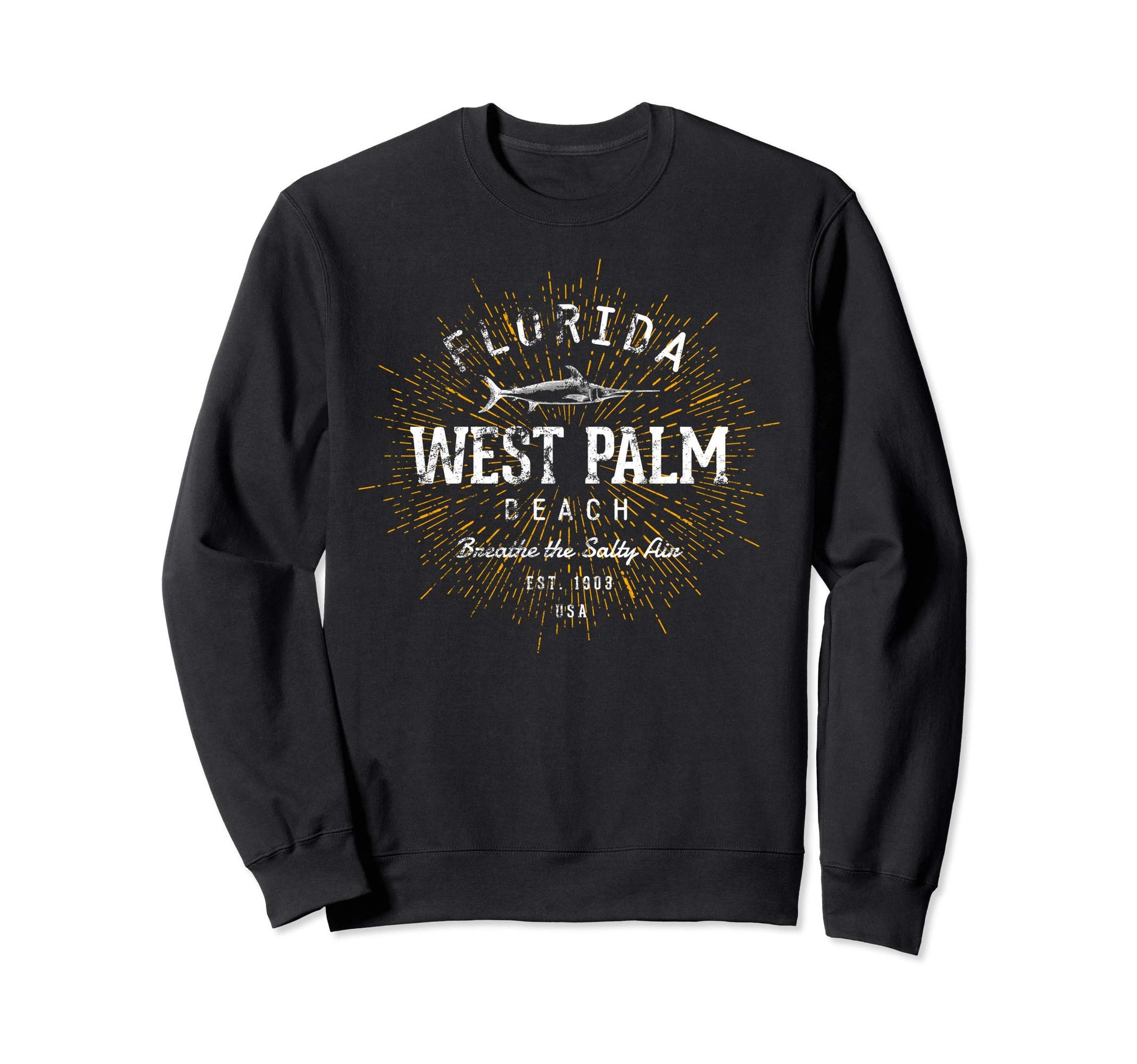 West Palm Beach Sweatshirt - Trendy Graphic Men Women - T-Shirt, Sweatshirt, Hoodie