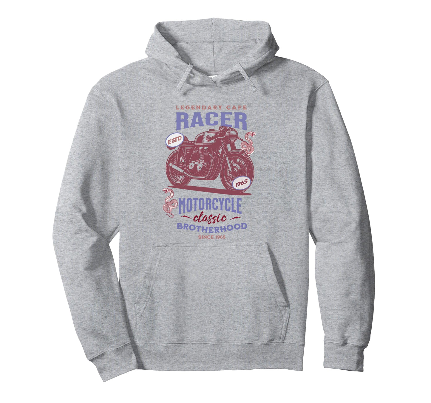 Legendary Cafe Racer Hoodie - Novelty Apparel Men Women - T-Shirt, Sweatshirt, Hoodie