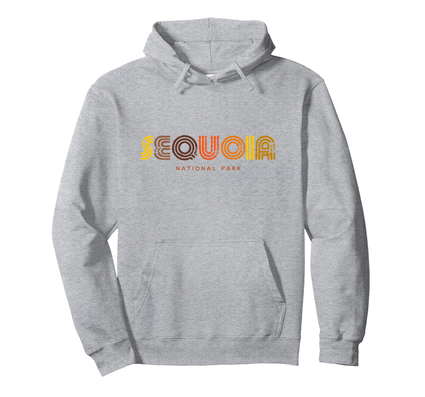 Sequoia National Park 70S 80S Type Hoodie - Casual Everyday Wear Men Women - T-Shirt, Sweatshirt, Hoodie