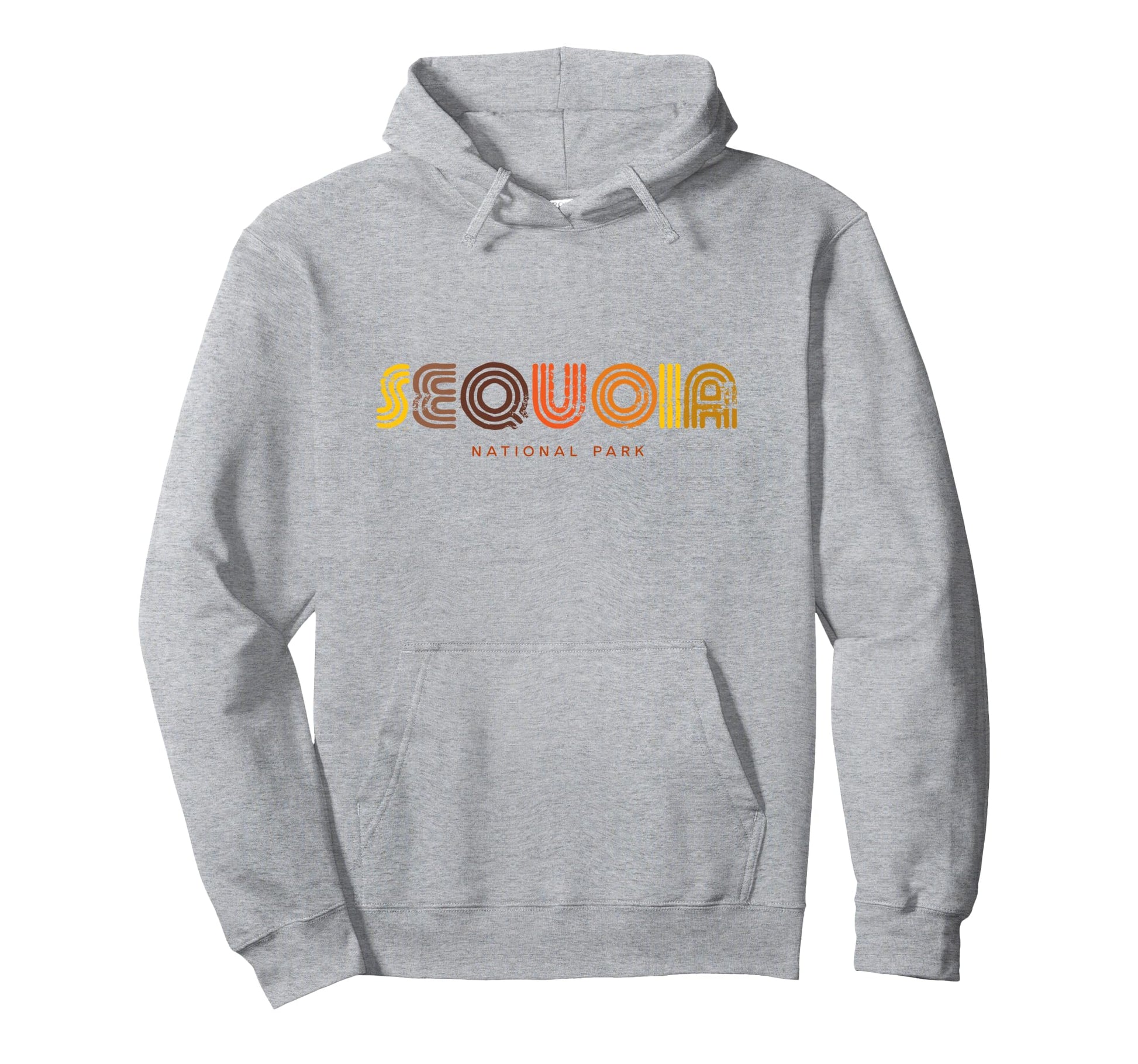 Sequoia National Park 70S 80S Type Hoodie - Casual Everyday Wear Men Women - T-Shirt, Sweatshirt, Hoodie