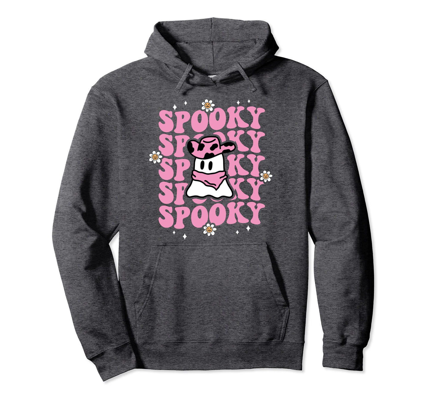 Spooky Groovy Western Rodeo Country Hoodie - Unique Graphic for Adults - T-Shirt, Sweatshirt, Hoodie