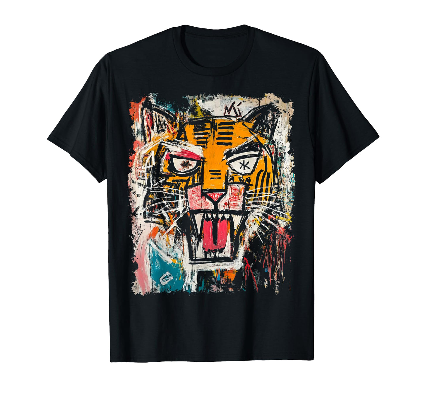 Pop Art Tiger 90S Graffiti T-Shirt - Graphic Print Men Women - T-Shirt, Sweatshirt, Hoodie