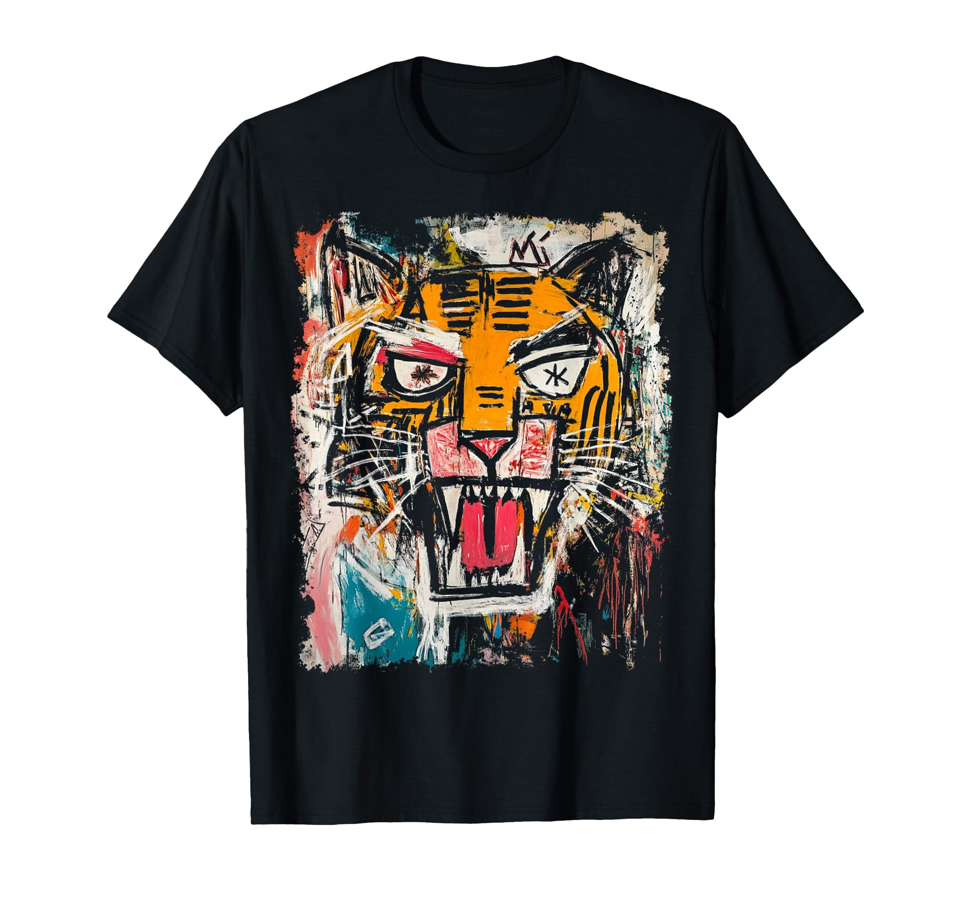 Pop Art Tiger 90S Graffiti T-Shirt - Graphic Print Men Women - T-Shirt, Sweatshirt, Hoodie