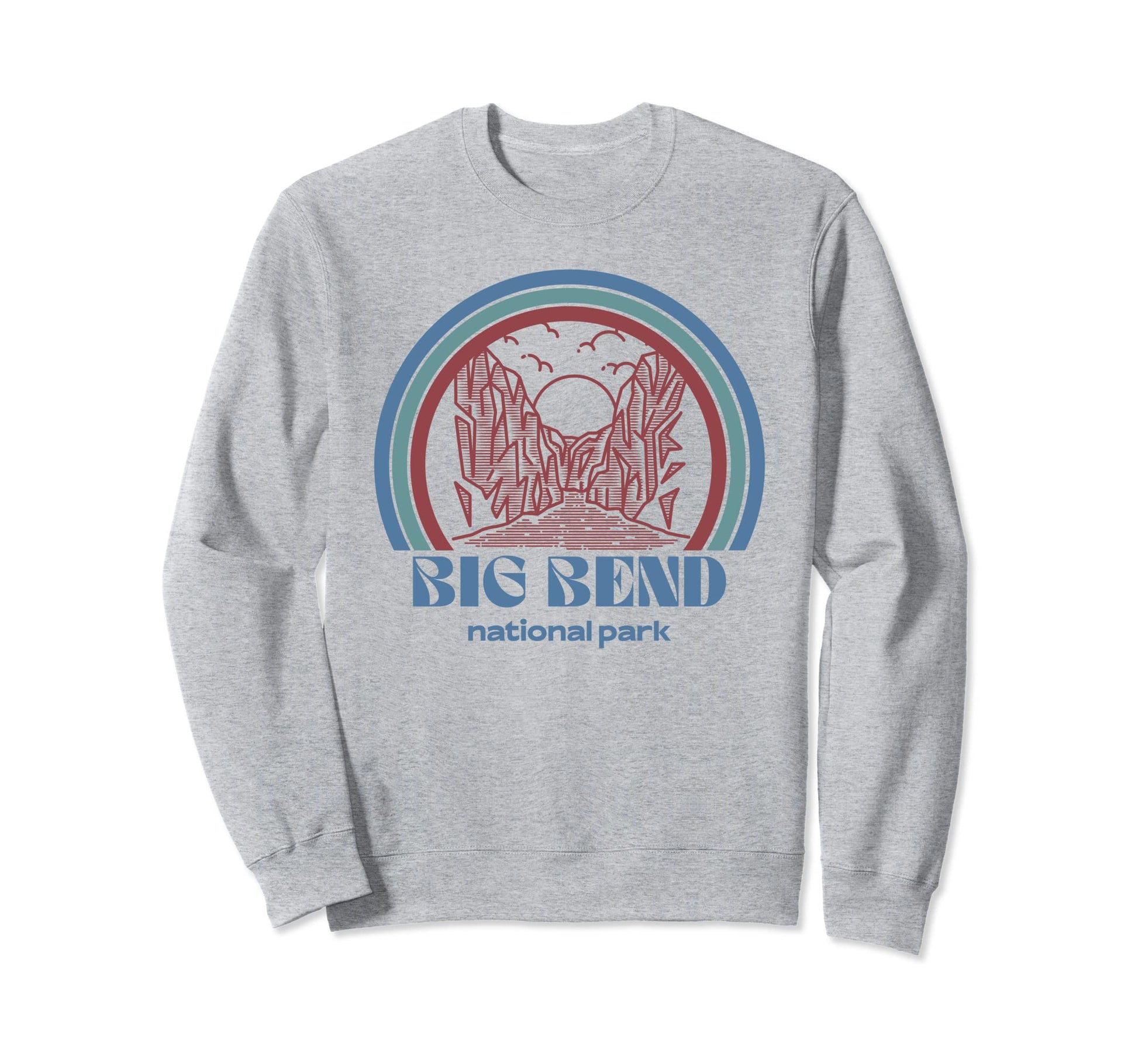 Big Bend National Park Outdoor Sweatshirt - Novelty Apparel for Adults - T-Shirt, Sweatshirt, Hoodie