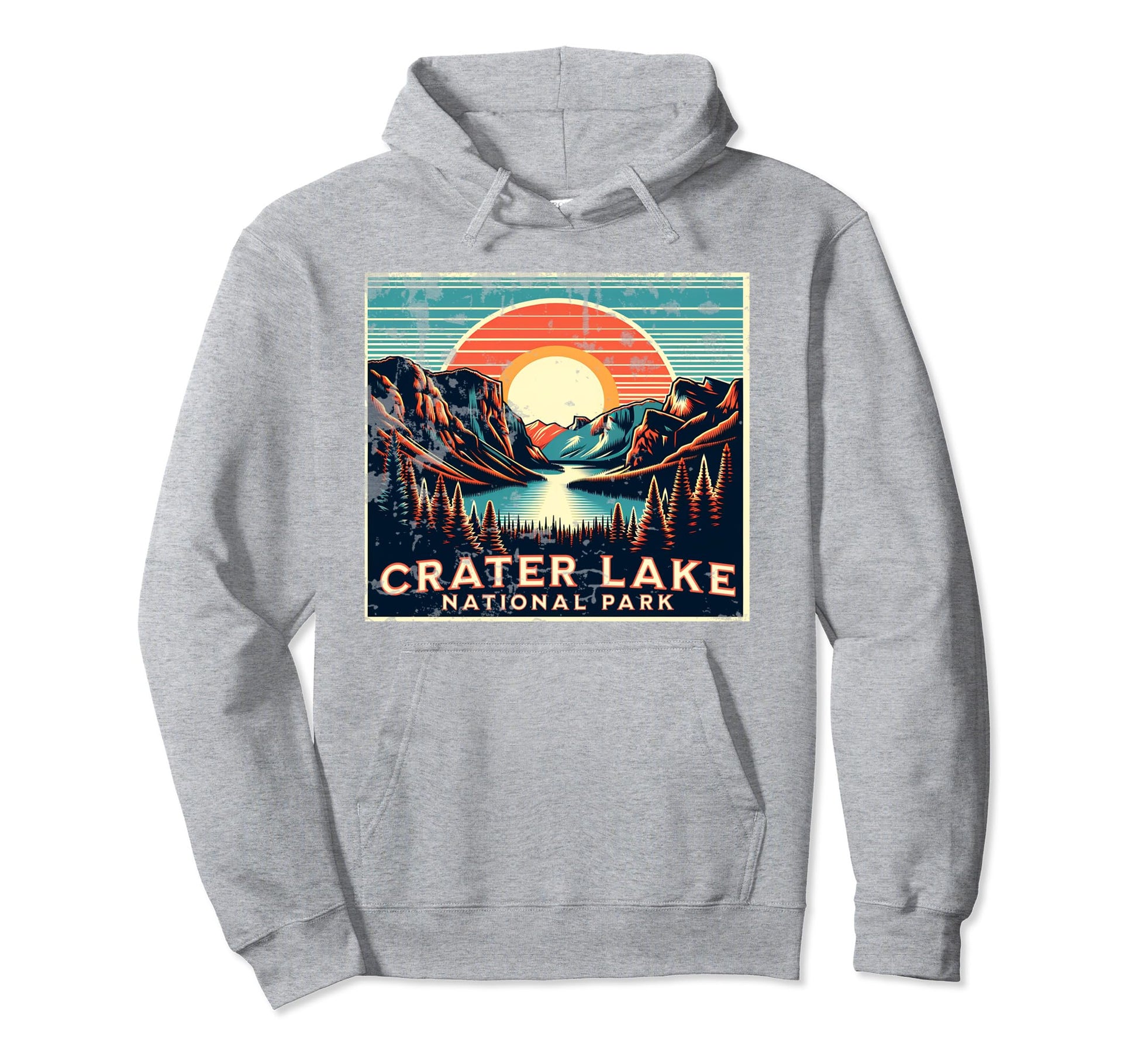 Crater Lake National Park Oregon T-Shirt - Casual Everyday Wear Men Women - T-Shirt, Sweatshirt, Hoodie