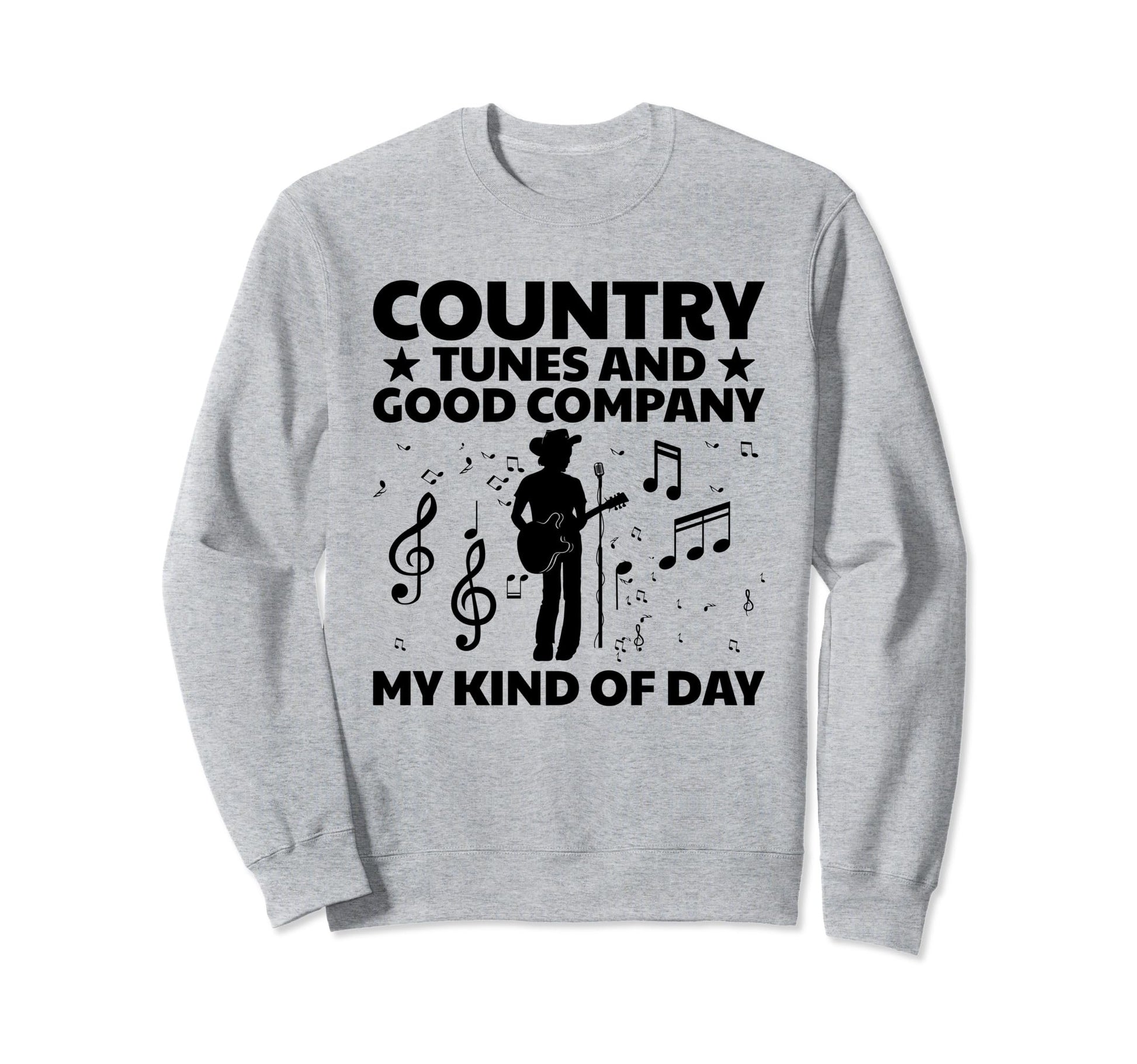 County Music Music Lover Western Sweatshirt - Minimalist Print Men Women - T-Shirt, Sweatshirt, Hoodie