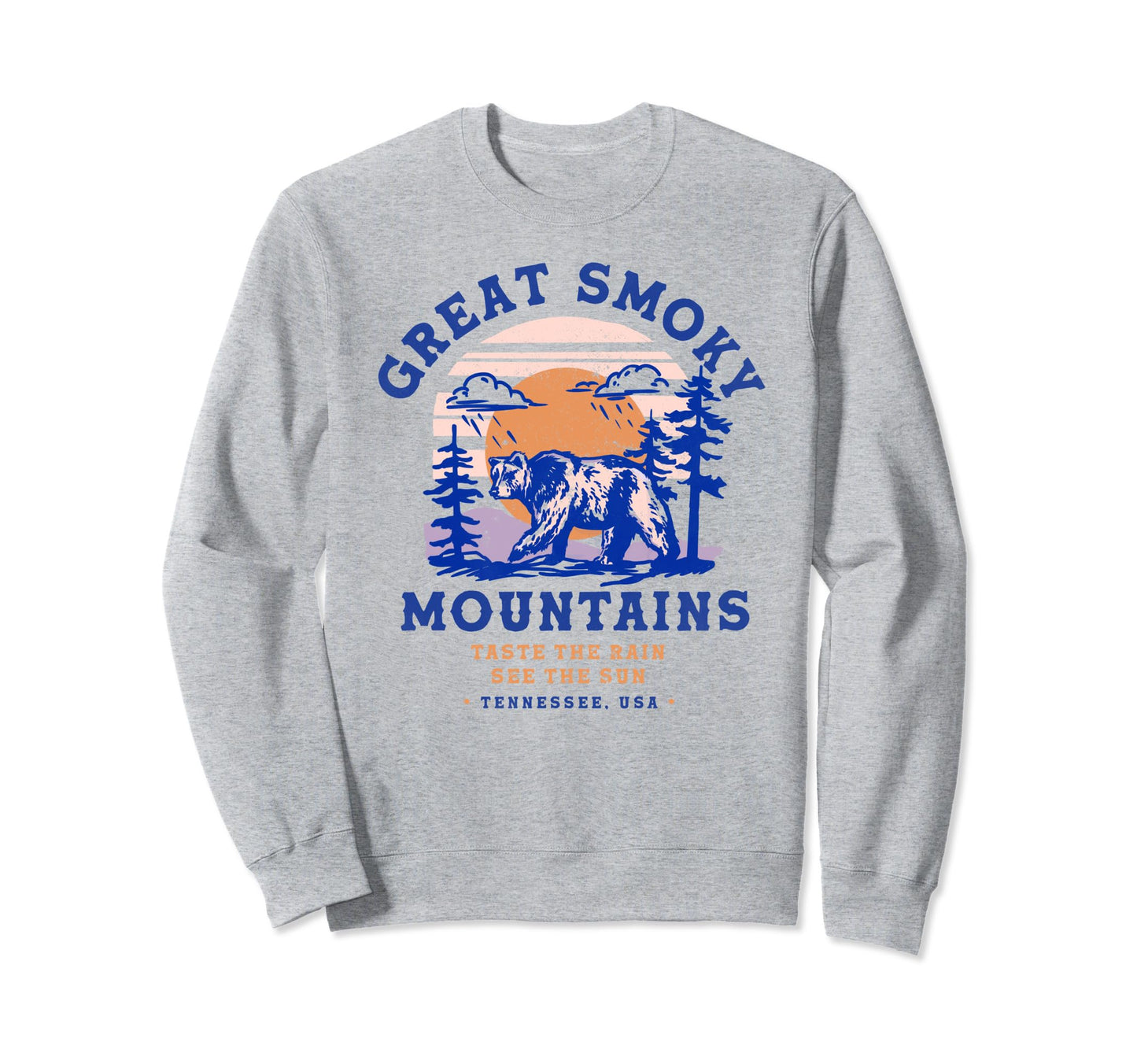 Great Smoky Mountains National Sweatshirt - Fun Novelty Design Men Women - T-Shirt, Sweatshirt, Hoodie