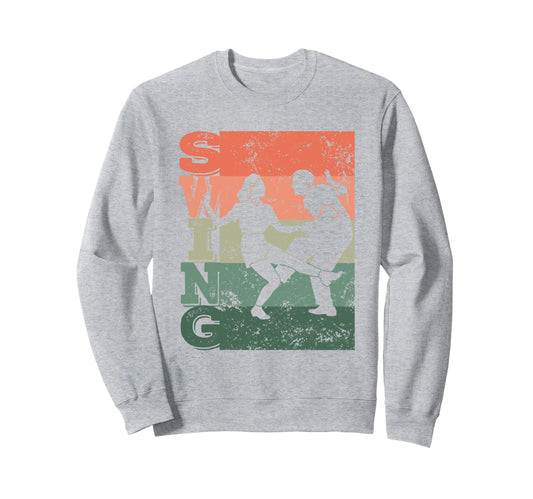 Boogie Woogie Dance Swing 60S Sweatshirt - Minimalist Print Unisex - T-Shirt, Sweatshirt, Hoodie