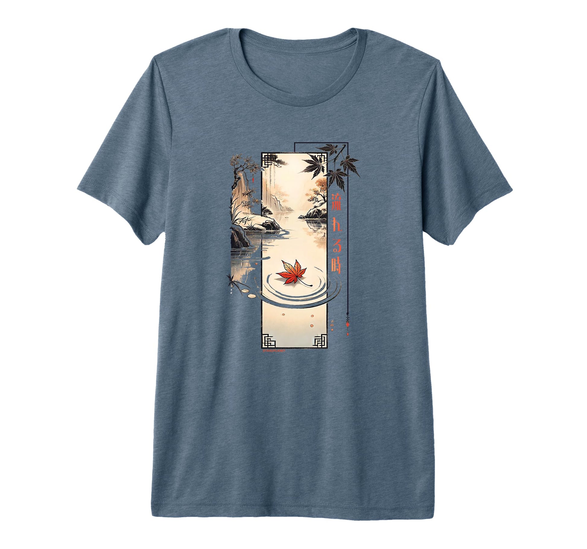 Flowing Time Japanese 80S 90S Vaporwave T-Shirt - Unique Graphic Unisex - T-Shirt, Sweatshirt, Hoodie