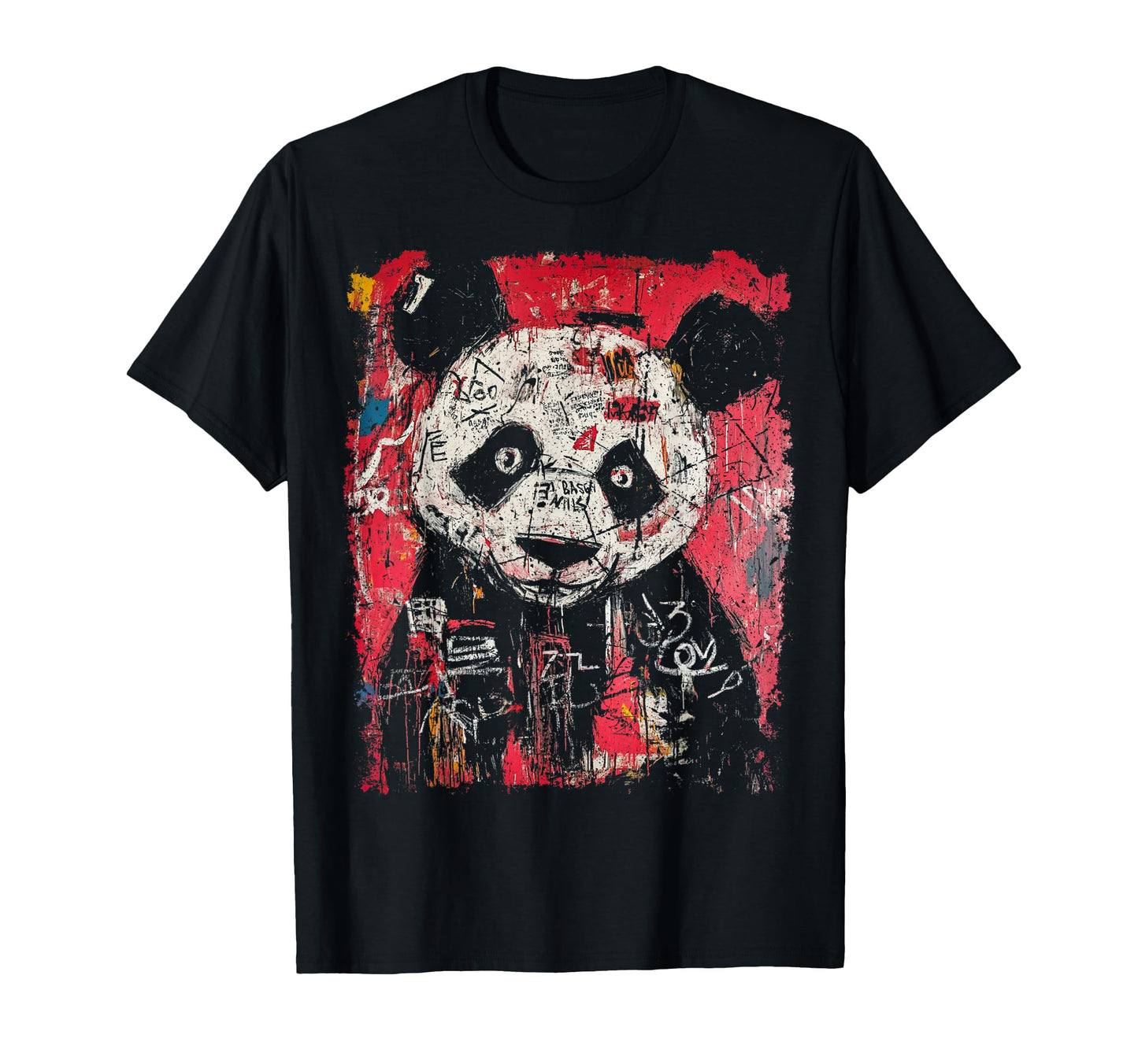 Pop Art Panda 90S Graffiti T-Shirt - Minimalist Print Unisex - T-Shirt, Sweatshirt, Hoodie