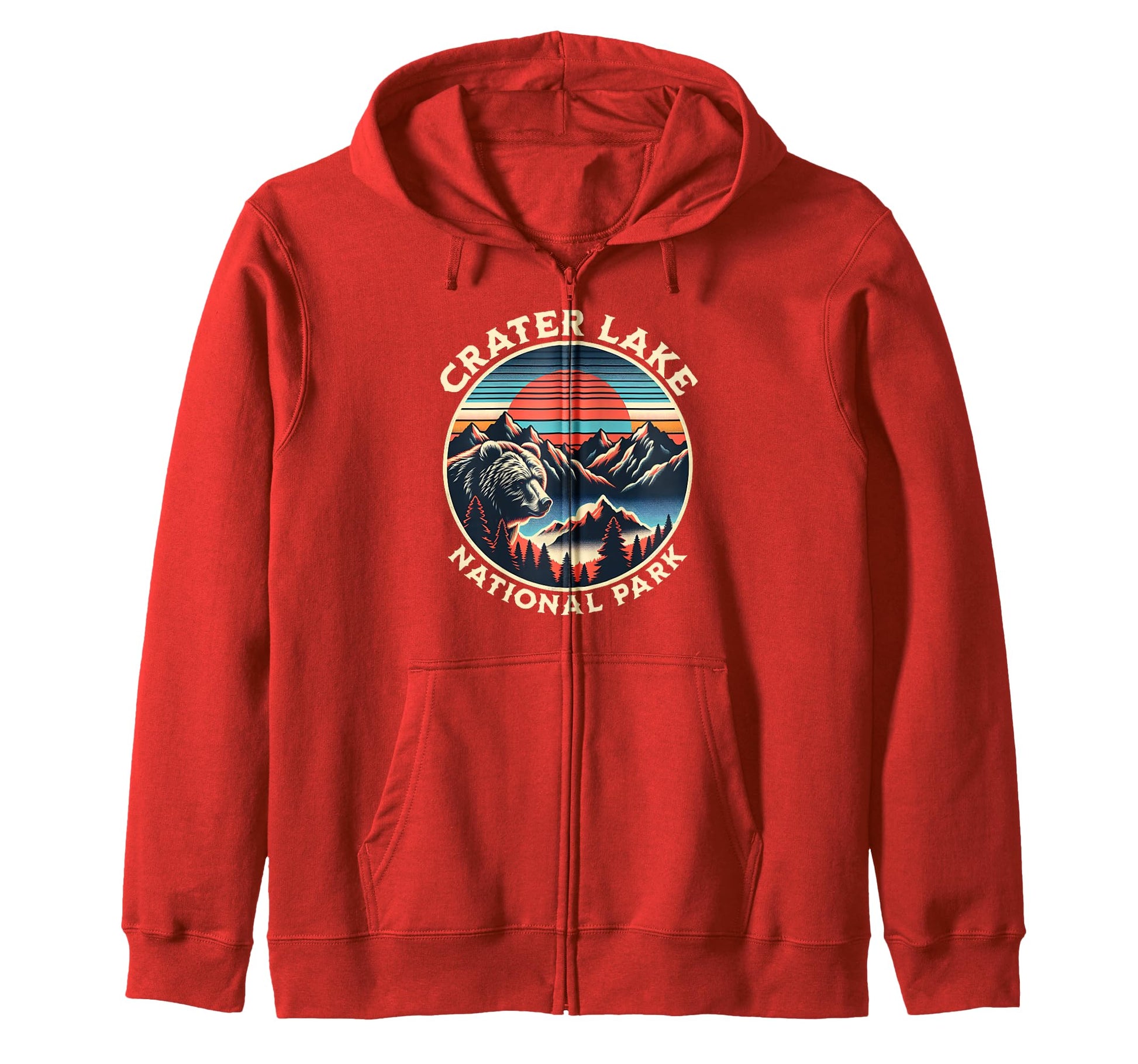 Crater Lake National Park Oregon Usa Hoodie - Unique Graphic for Adults - T-Shirt, Sweatshirt, Hoodie