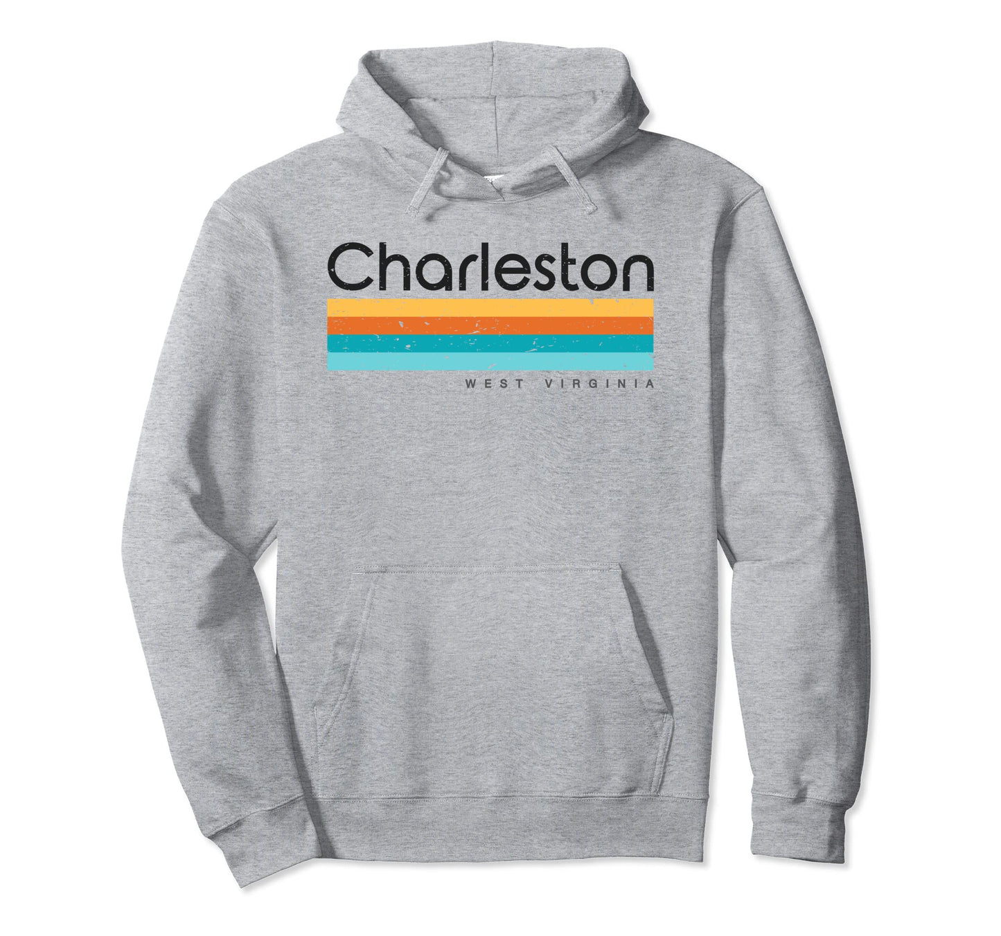 Charleston Wv West Virginia Usa Hoodie - Novelty Apparel for Adults - T-Shirt, Sweatshirt, Hoodie