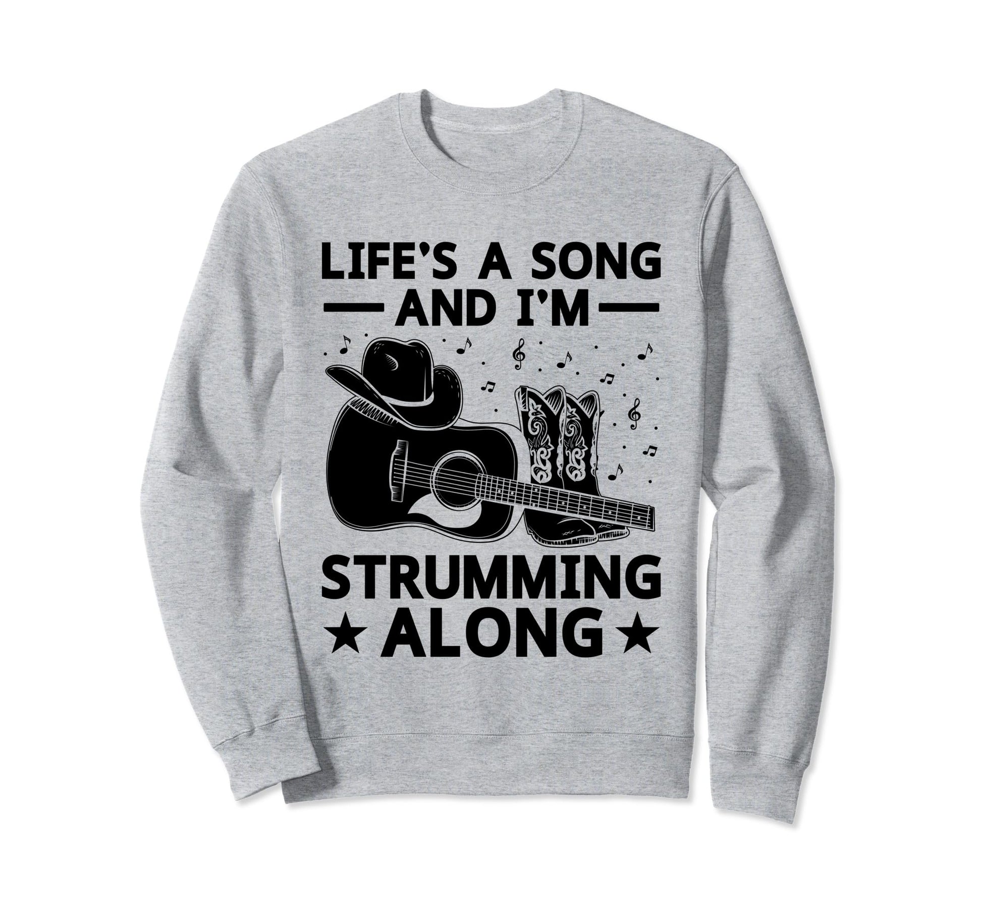 County Music Music Lover Western Sweatshirt - Trendy Graphic Men Women - T-Shirt, Sweatshirt, Hoodie