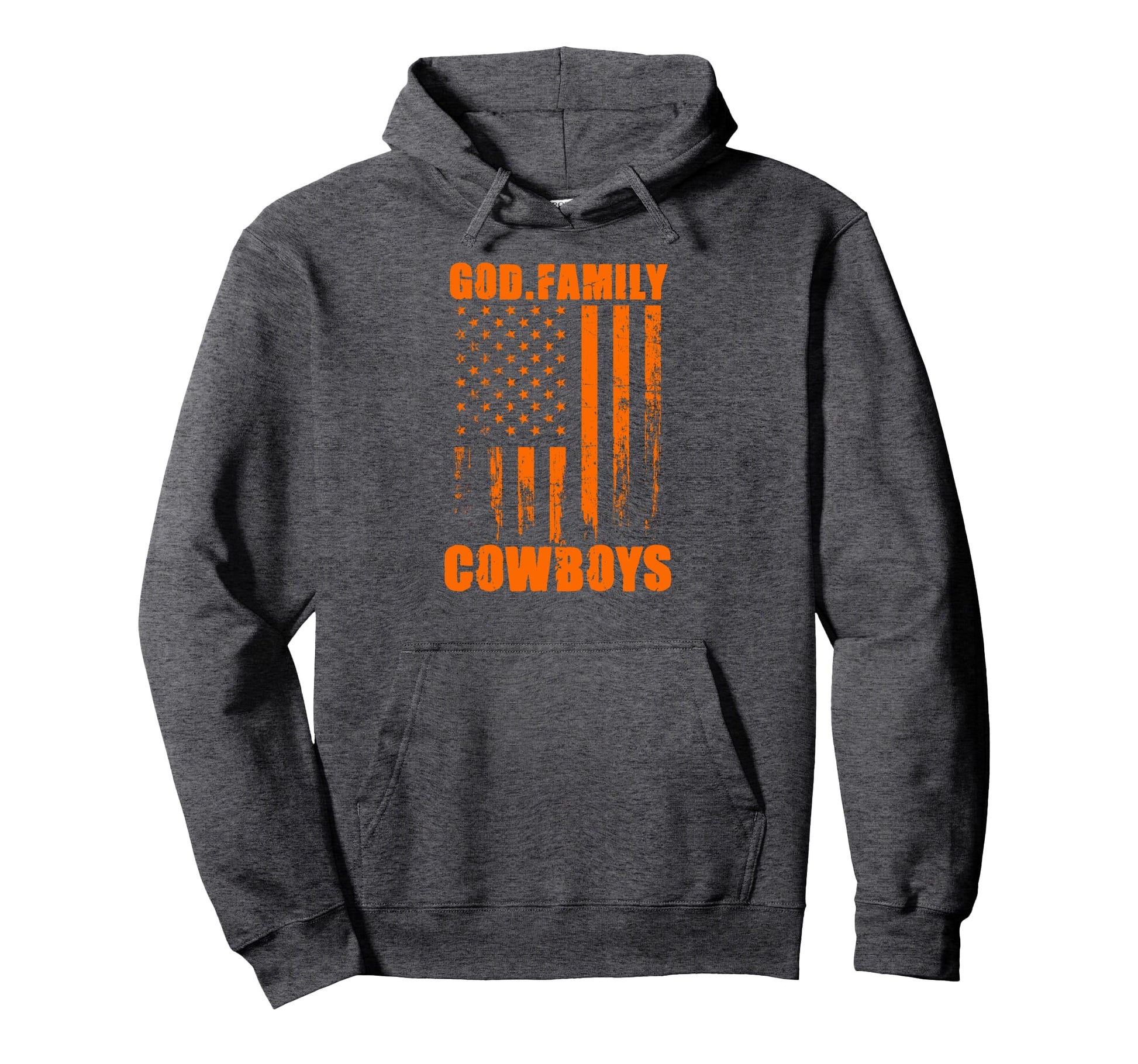 West Cowboys God Family Usa Flag Hoodie - Streetwear Style for Adults - T-Shirt, Sweatshirt, Hoodie