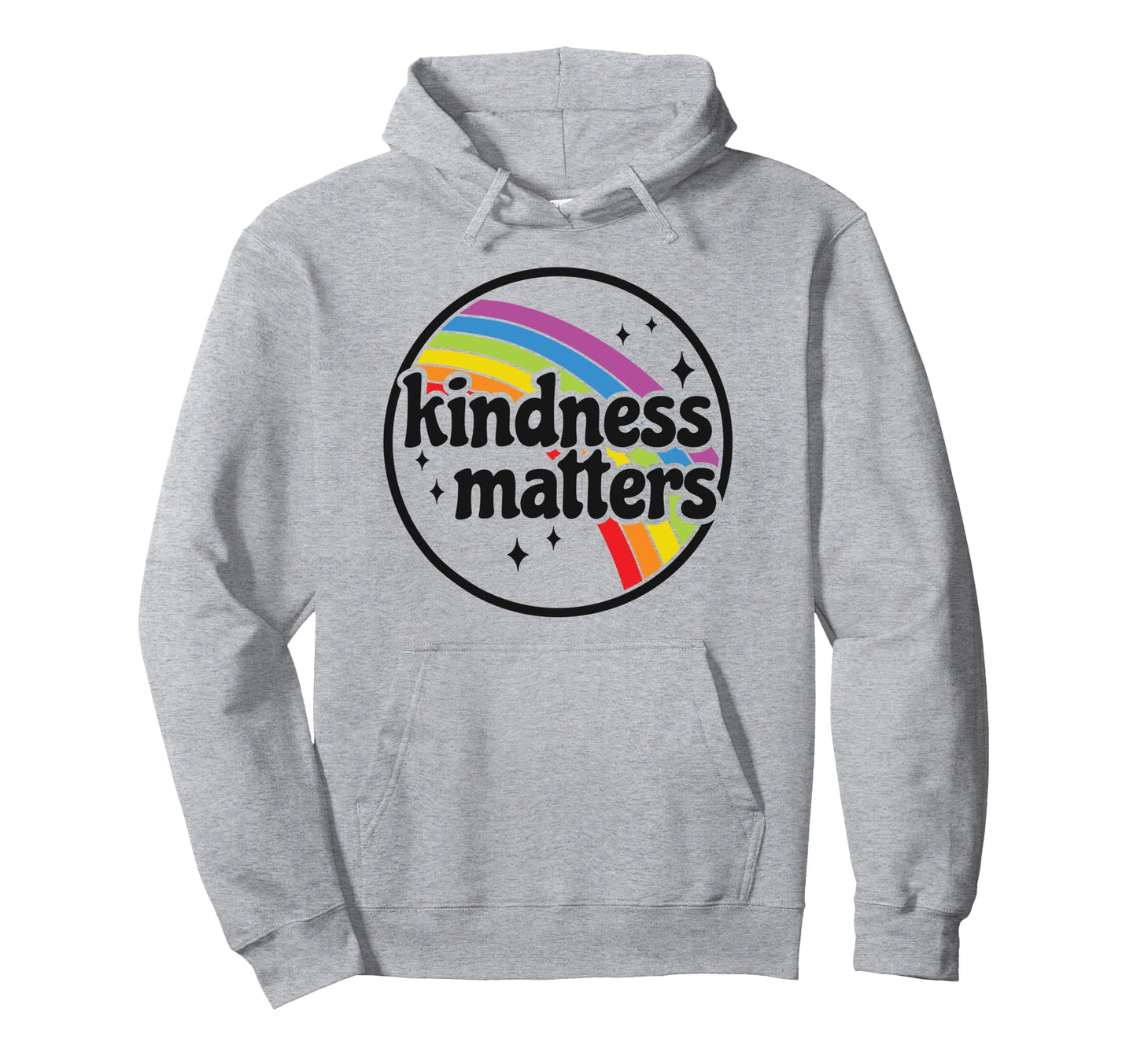 Positive Anti Bullying Rainbow Sped Hoodie - Minimalist Print Men Women - T-Shirt, Sweatshirt, Hoodie