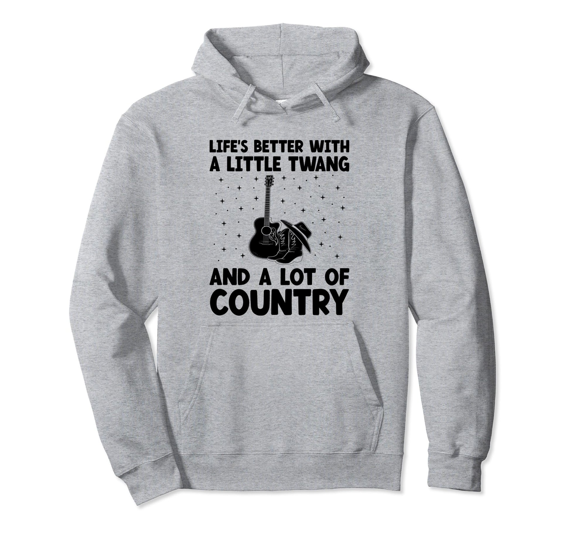 County Music Music Lover Western Hoodie - Fun Novelty Design Unisex - T-Shirt, Sweatshirt, Hoodie