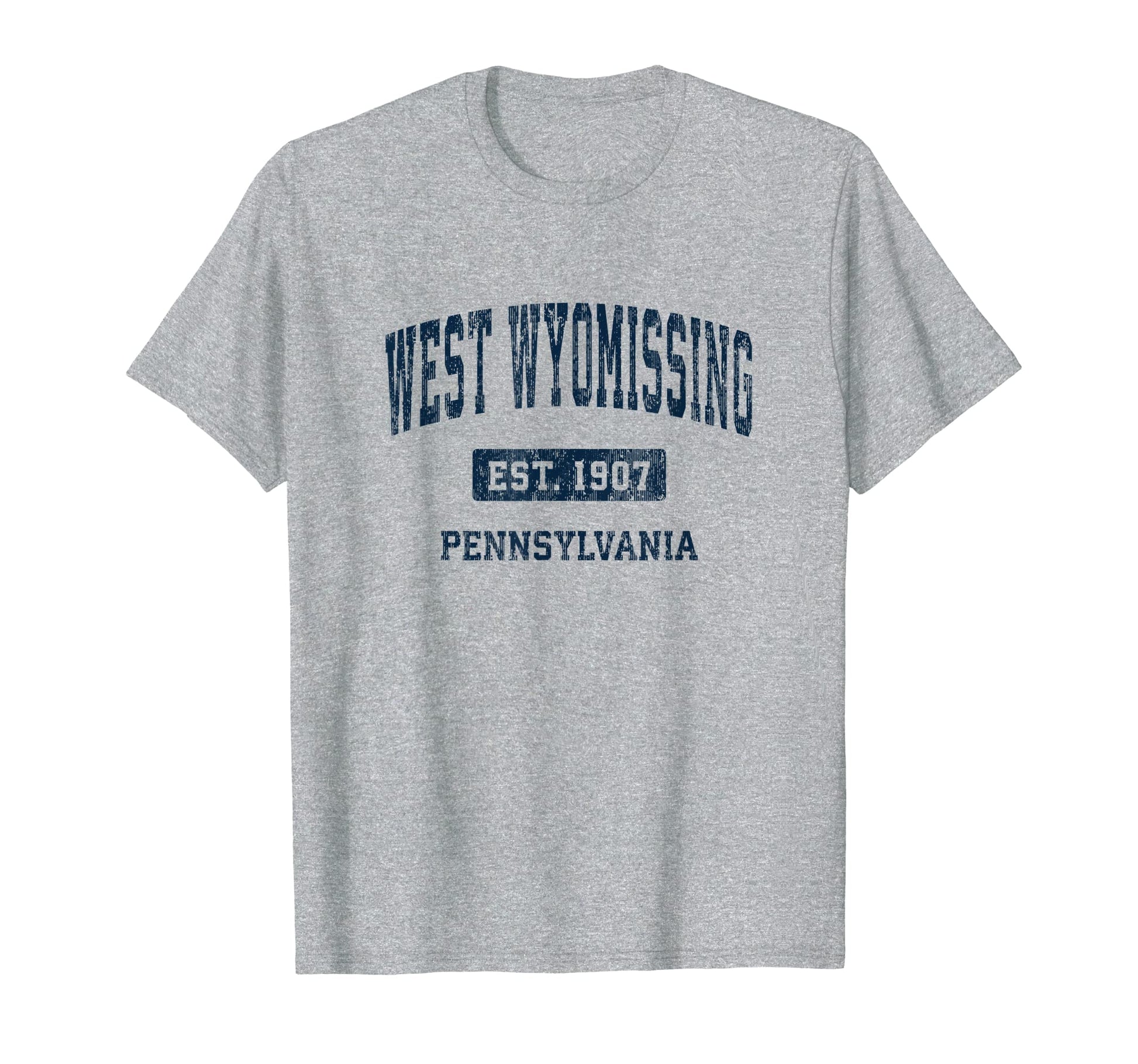 West Wyomissing Pennsylvania Pa T-Shirt - Minimalist Print Men Women - T-Shirt, Sweatshirt, Hoodie