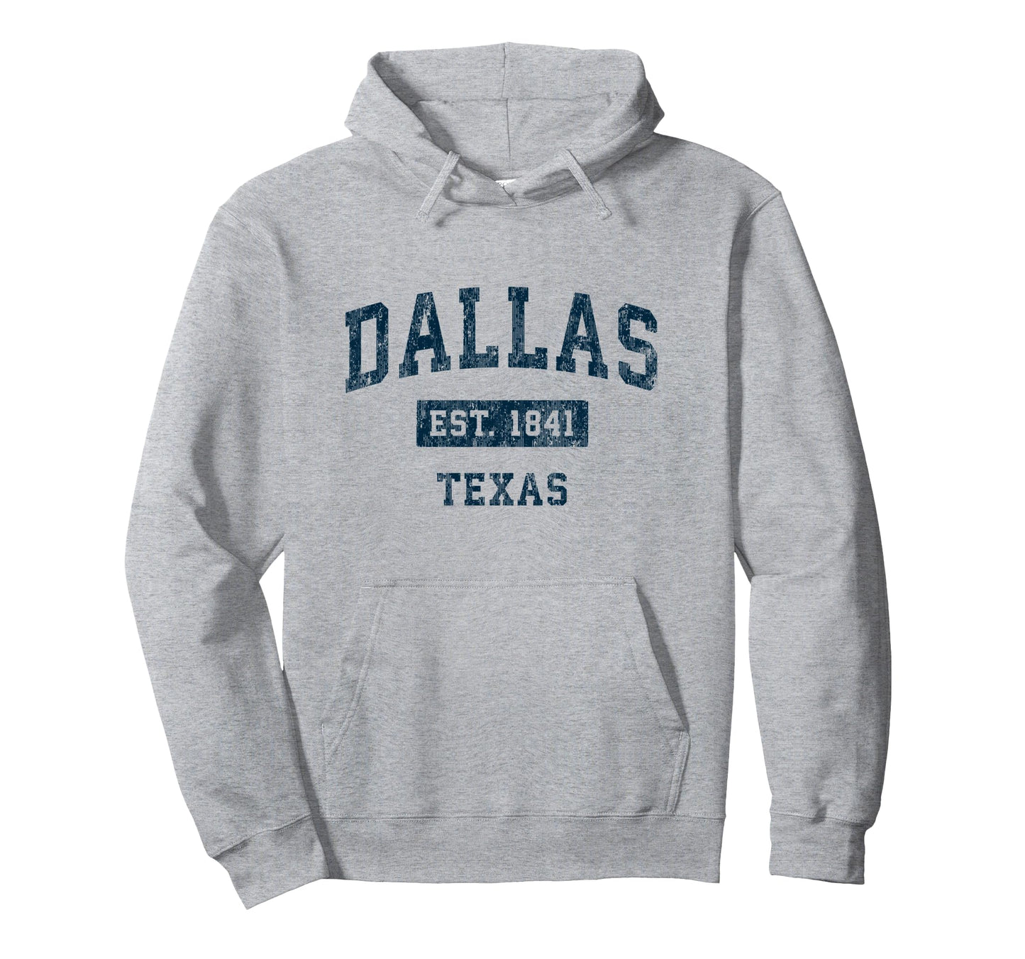 Dallas Texas Tx Sports Navy Hoodie - Fun Novelty Design Men Women - T-Shirt, Sweatshirt, Hoodie