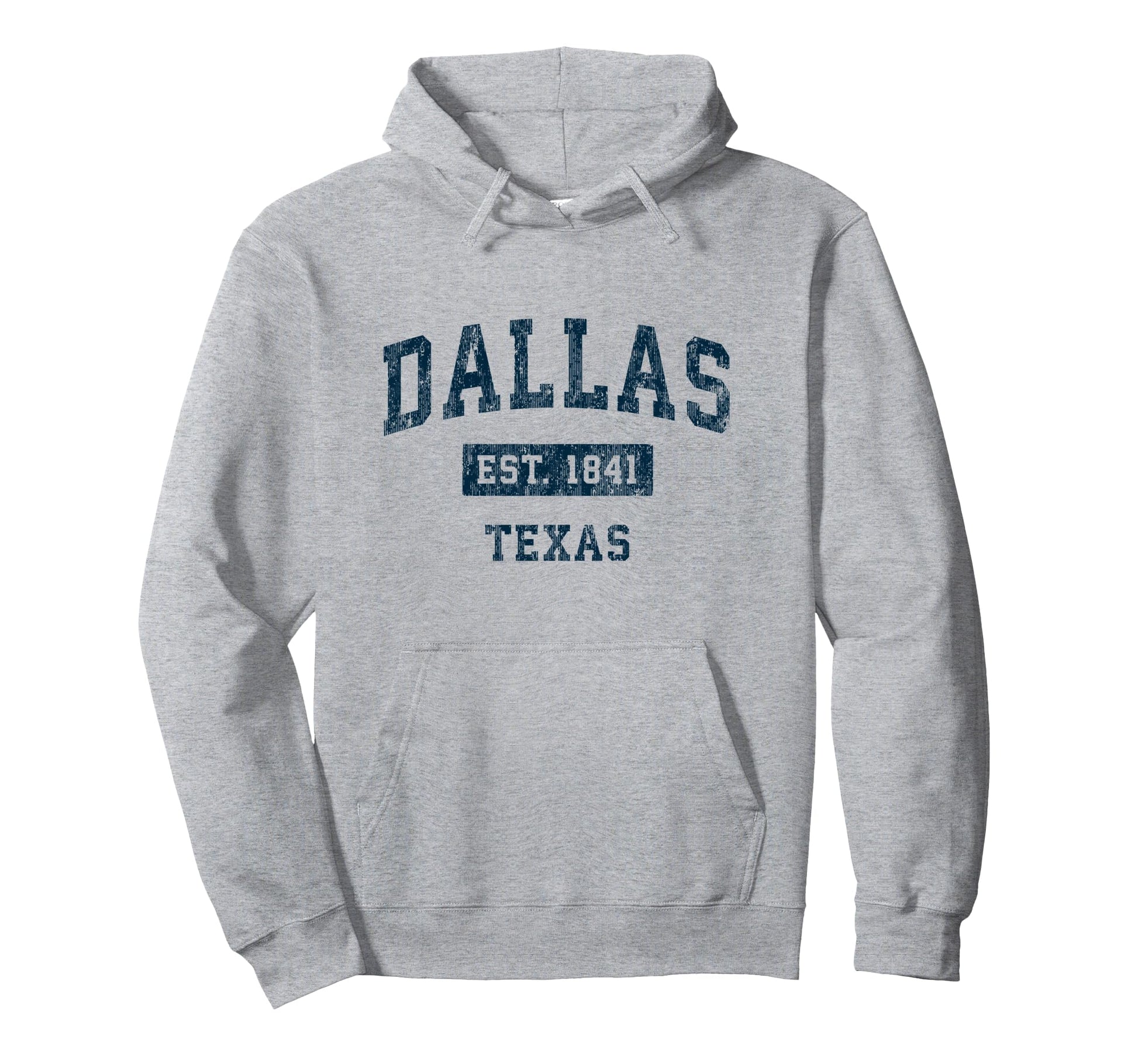Dallas Texas Tx Sports Navy Hoodie - Fun Novelty Design Men Women - T-Shirt, Sweatshirt, Hoodie