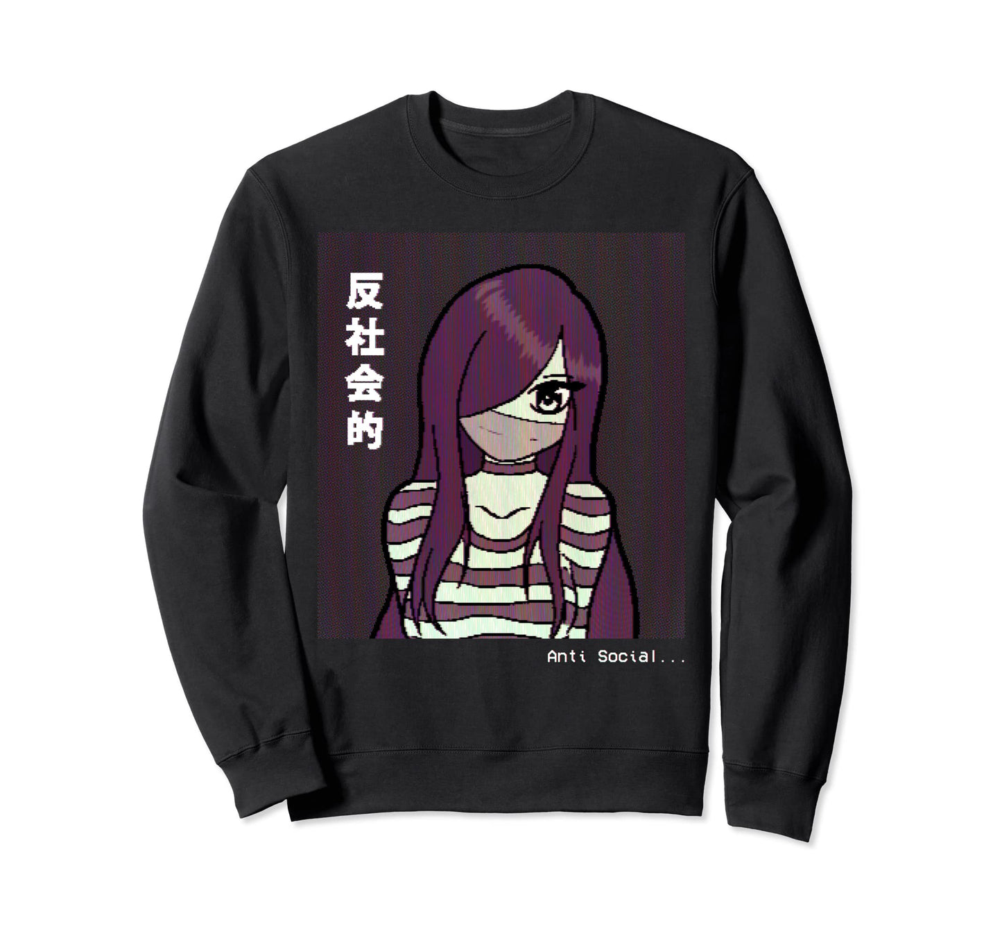 Cassette Futurism Anime Futurism Sweatshirt - Trendy Graphic for Adults - T-Shirt, Sweatshirt, Hoodie
