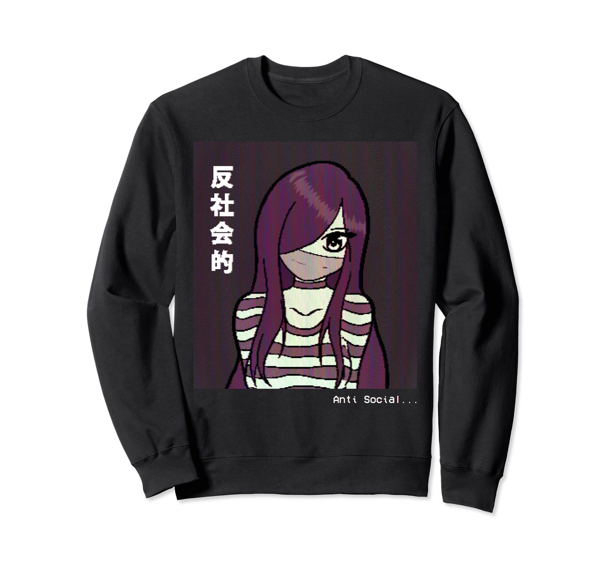 Cassette Futurism Anime Futurism Sweatshirt - Trendy Graphic for Adults - T-Shirt, Sweatshirt, Hoodie