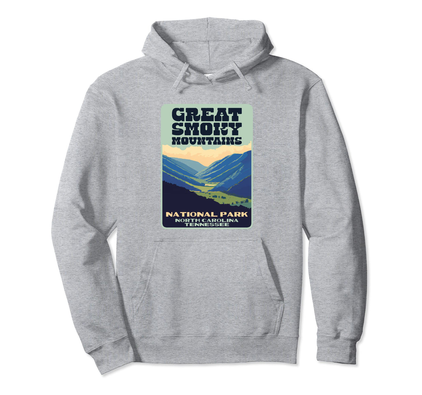 Great Smoky Mountains National Park Wpa Hoodie - Unique Graphic for Adults - T-Shirt, Sweatshirt, Hoodie