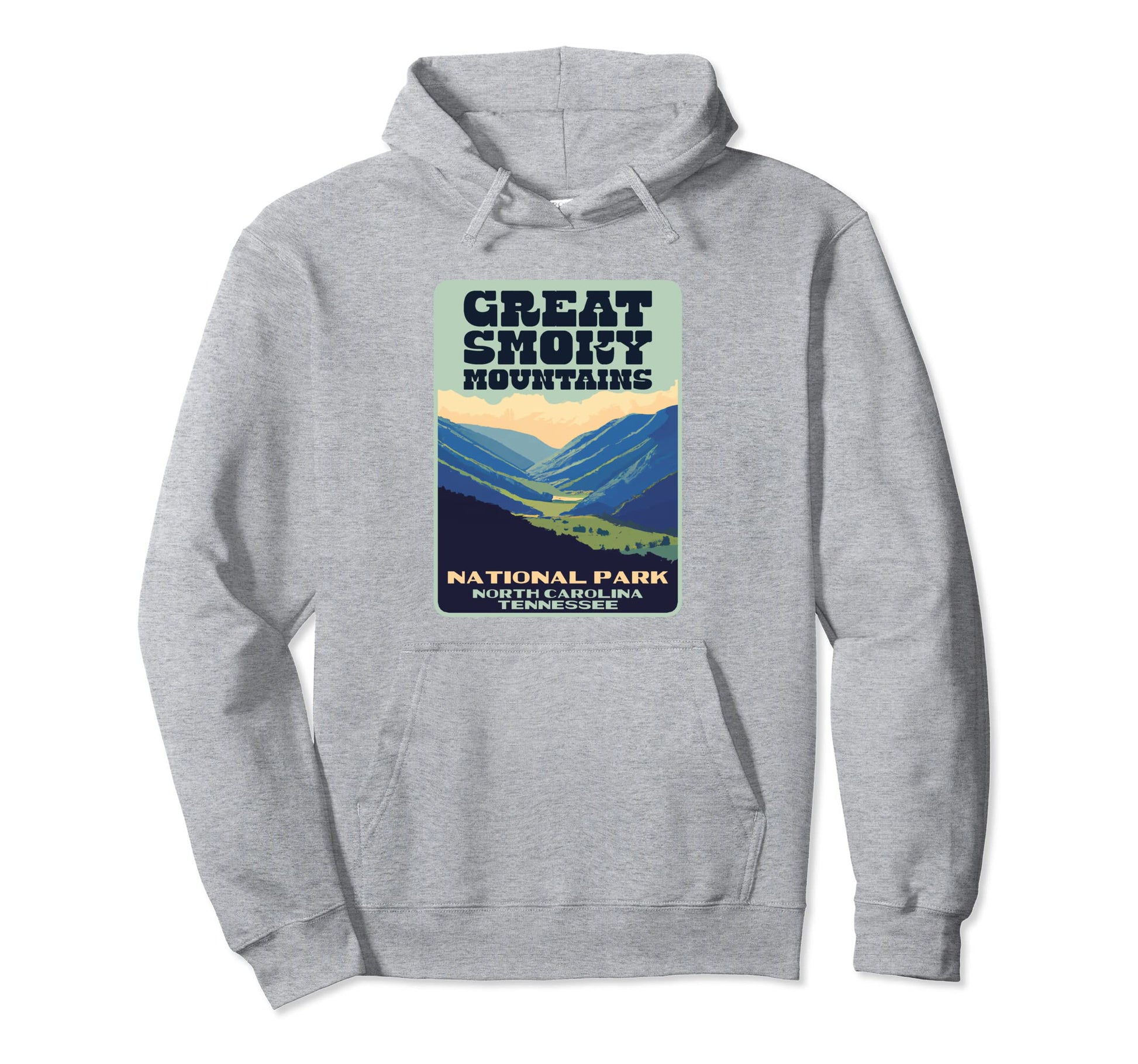 Great Smoky Mountains National Park Wpa Hoodie - Unique Graphic for Adults - T-Shirt, Sweatshirt, Hoodie
