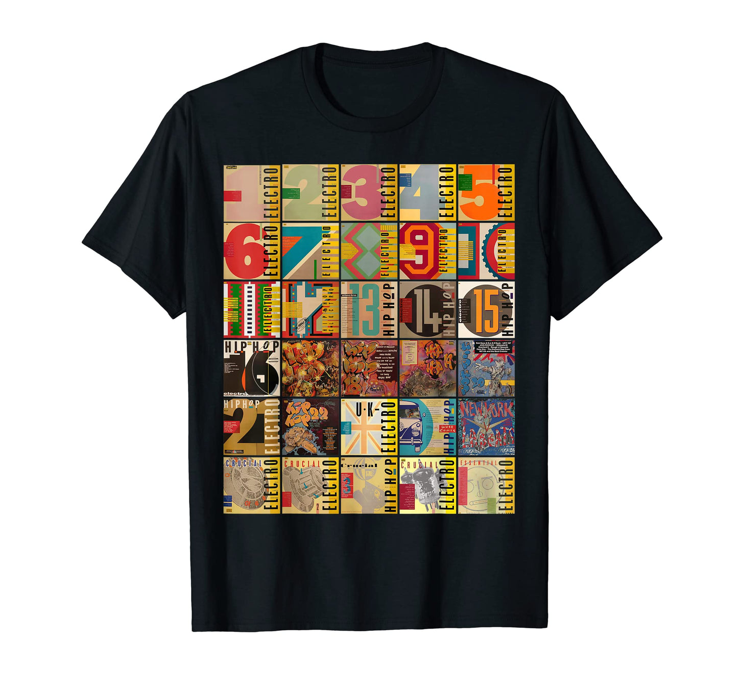 Electro Old School Uk Hip Hop Album T-Shirt - Streetwear Style Unisex - T-Shirt, Sweatshirt, Hoodie