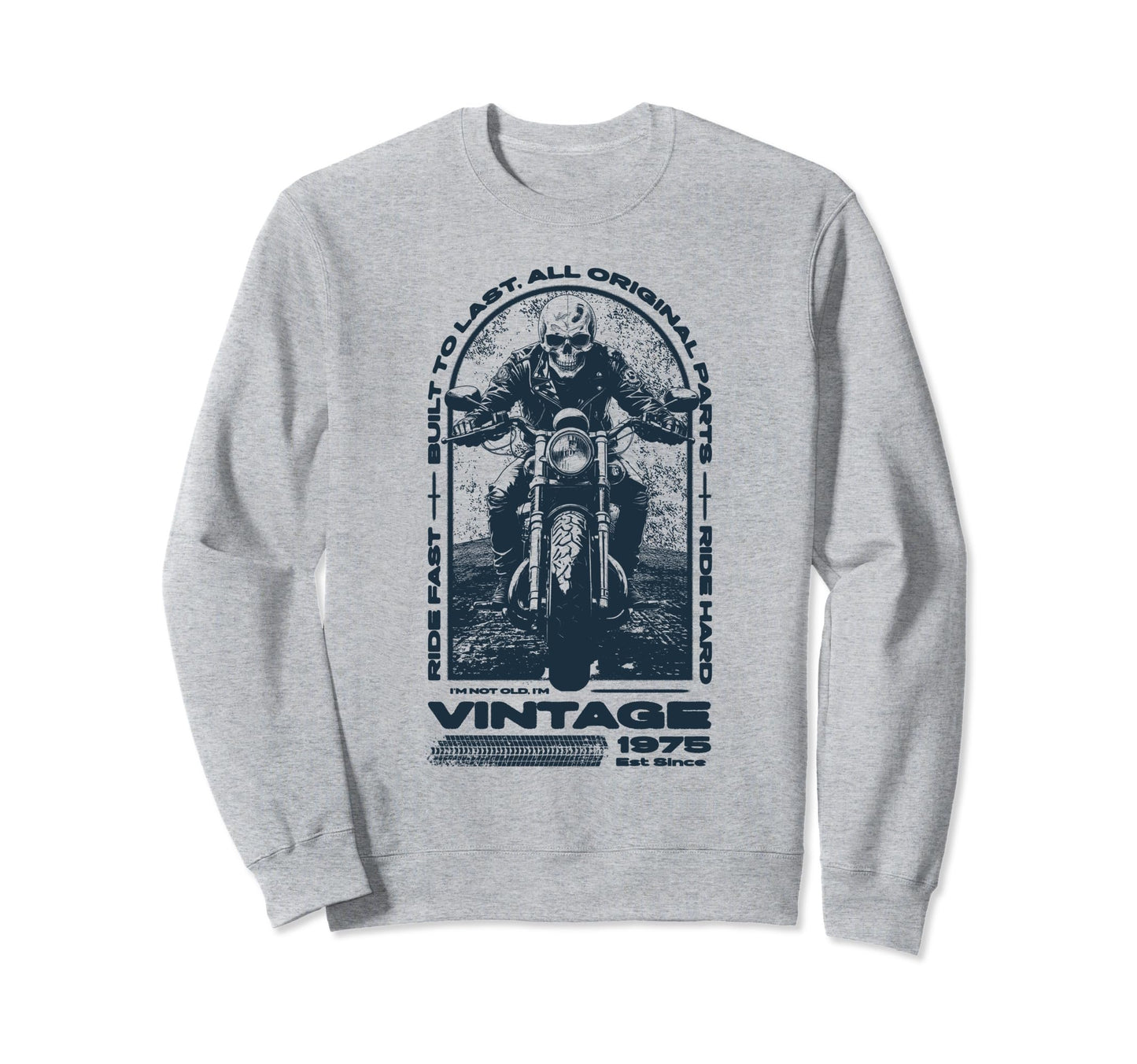 Motorcycle Bikers Motorbike Sweatshirt - Unique Graphic for Adults - T-Shirt, Sweatshirt, Hoodie