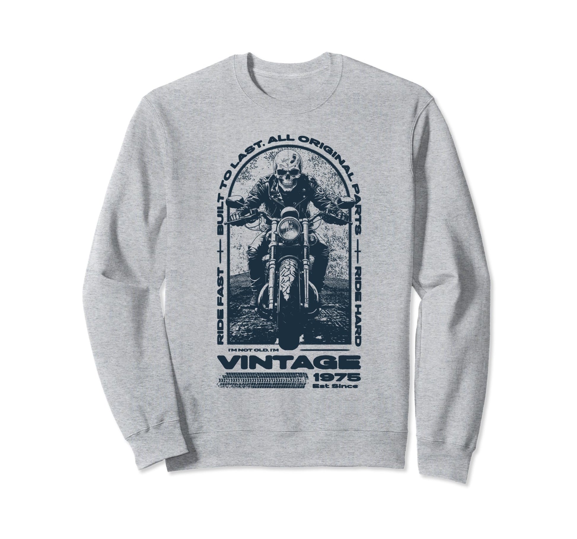Motorcycle Bikers Motorbike Sweatshirt - Unique Graphic for Adults - T-Shirt, Sweatshirt, Hoodie