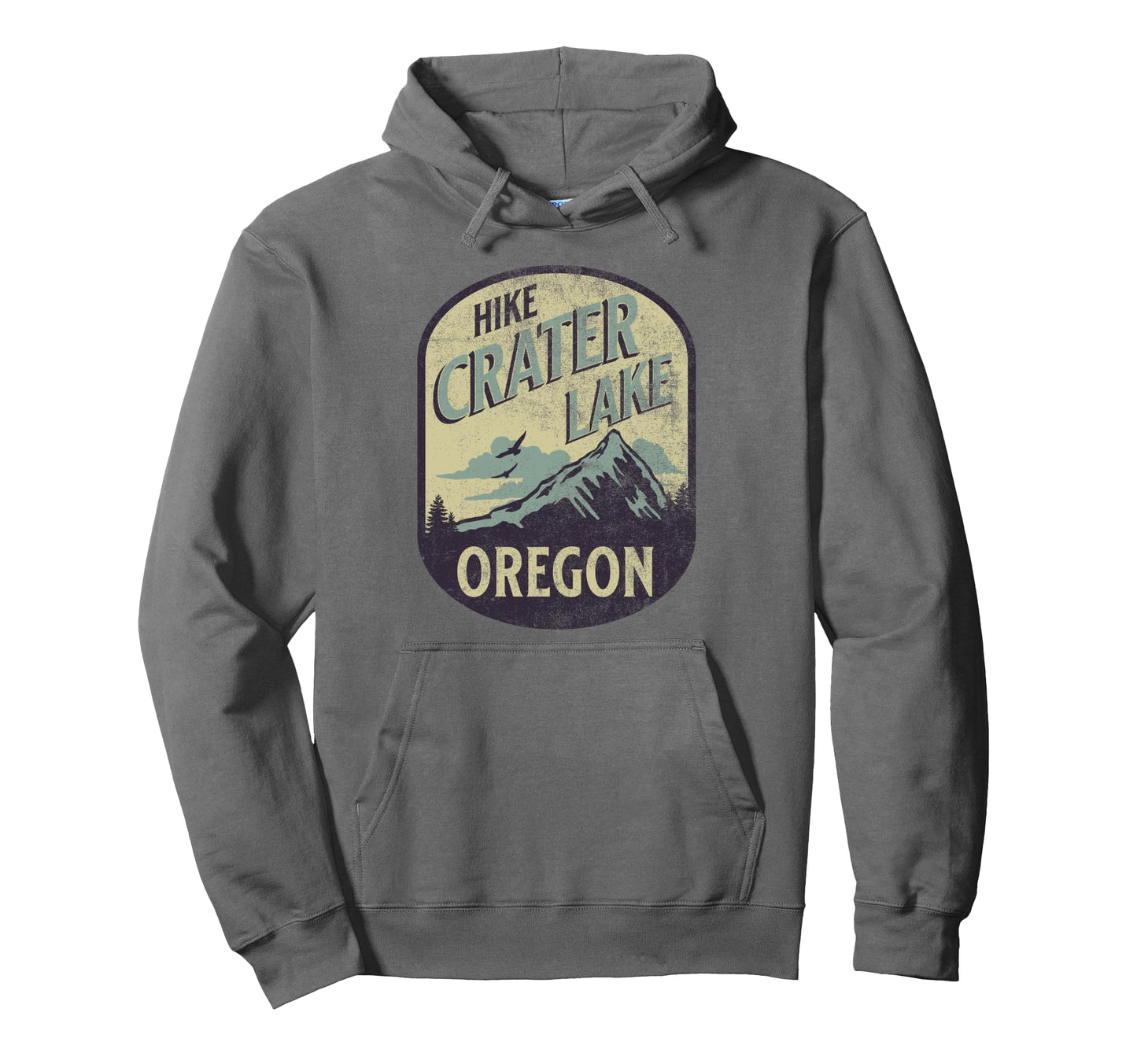 Crater Lake National Park Oregon Usa Hoodie - Aesthetic Graphic for Adults - T-Shirt, Sweatshirt, Hoodie