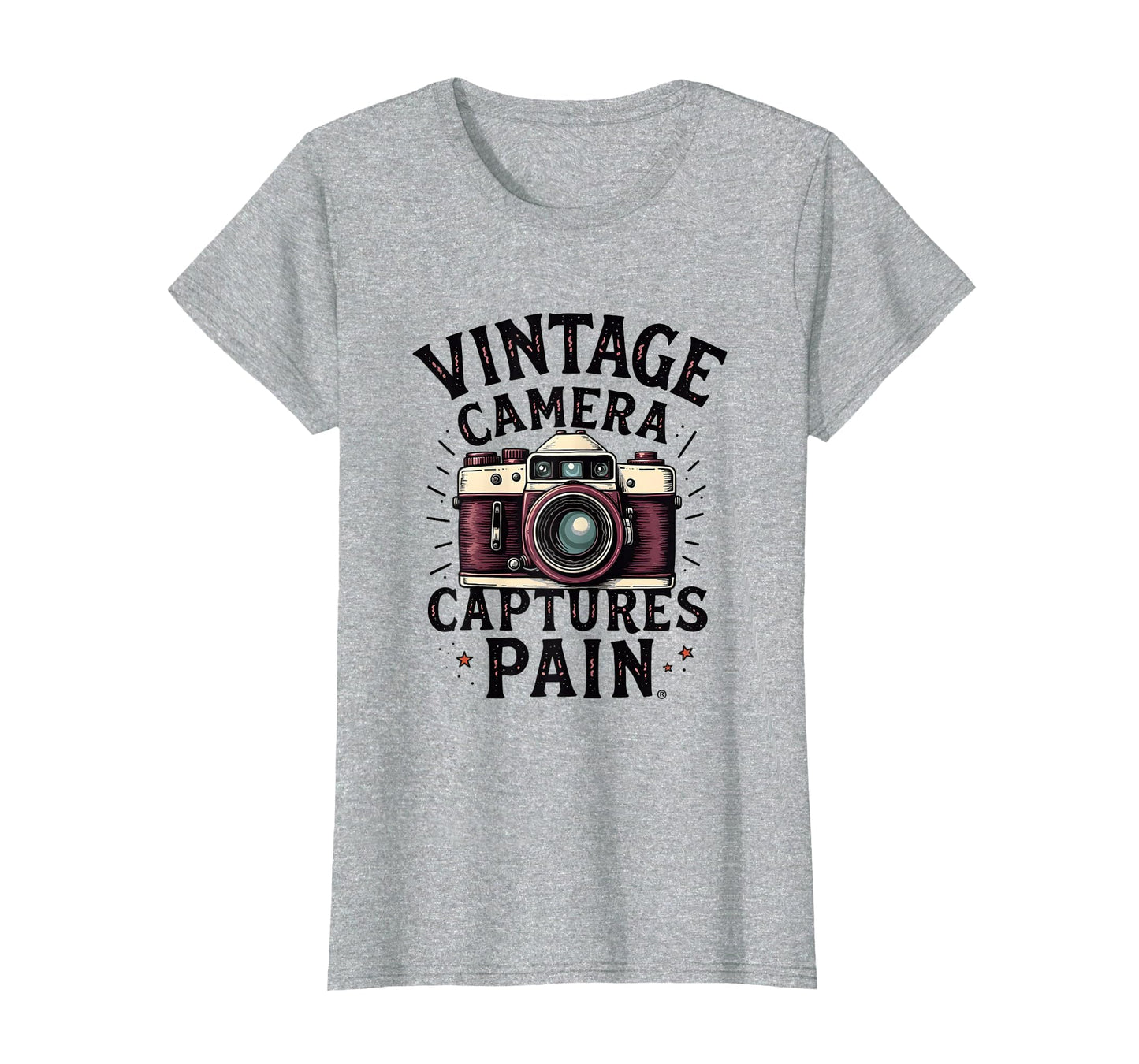 Camera Captures Pain Emo T-Shirt - Novelty Apparel Unisex - T-Shirt, Sweatshirt, Hoodie