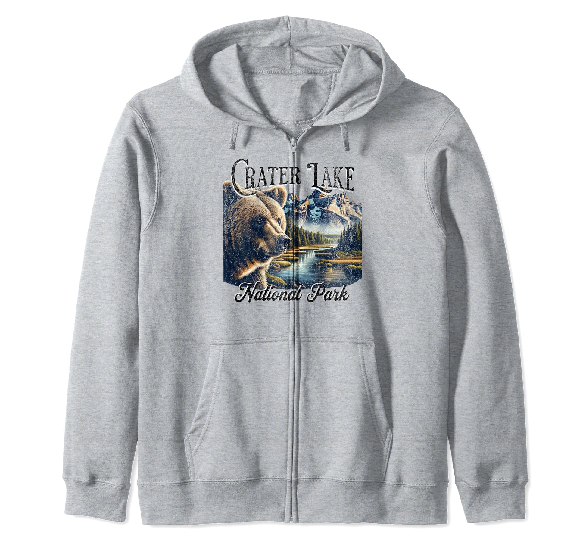 Crater Lake National Park Oregon Usa Sweatshirt - Trendy Graphic Unisex - T-Shirt, Sweatshirt, Hoodie