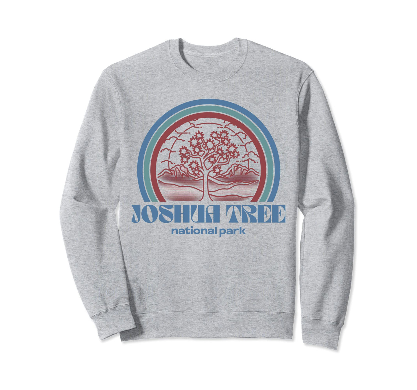 Joshua Tree National Park Outdoor Sweatshirt - Custom Art Print for Adults - T-Shirt, Sweatshirt, Hoodie