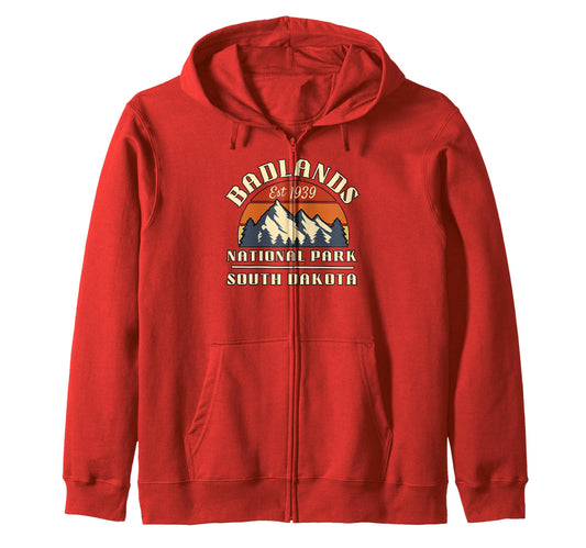 Badlands National Park South Dakota Usa Hoodie - Unique Graphic Unisex - T-Shirt, Sweatshirt, Hoodie