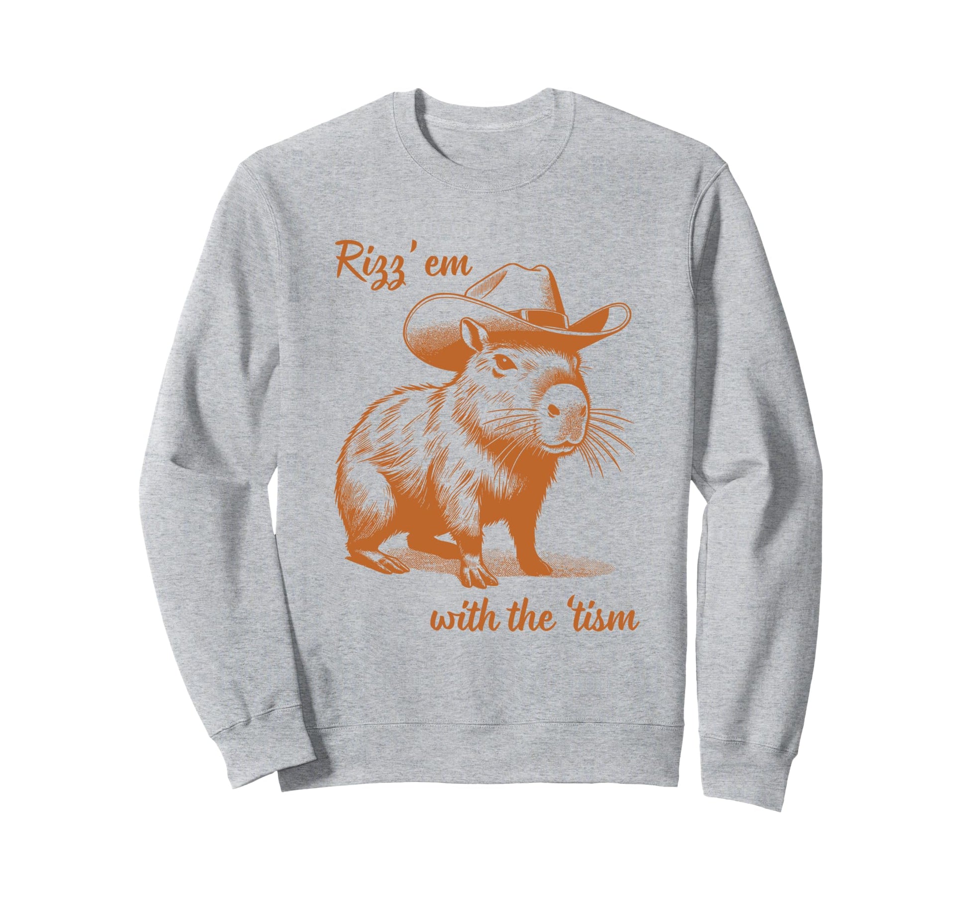 Rizz Em Tism Autism Western Sweatshirt - Casual Everyday Wear for Adults - T-Shirt, Sweatshirt, Hoodie