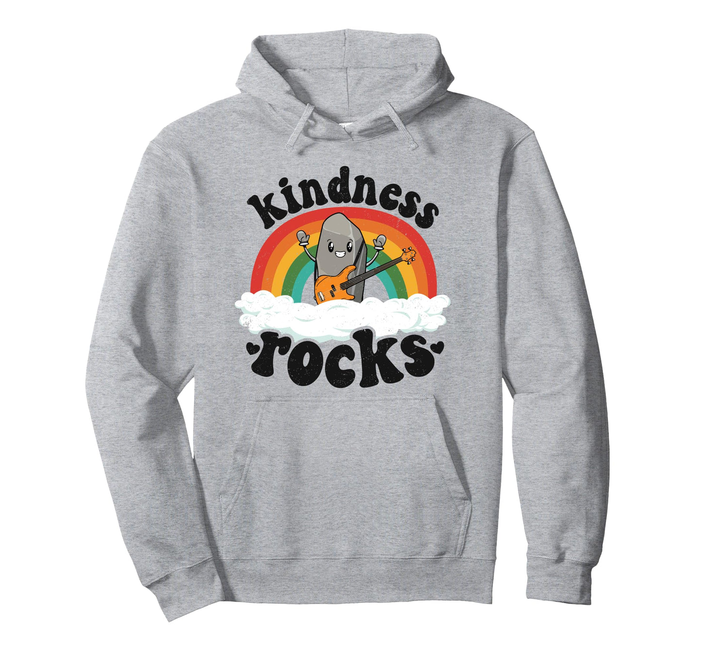 Anti Bullying Rainbow Hippie Music Hoodie - Novelty Apparel Men Women - T-Shirt, Sweatshirt, Hoodie