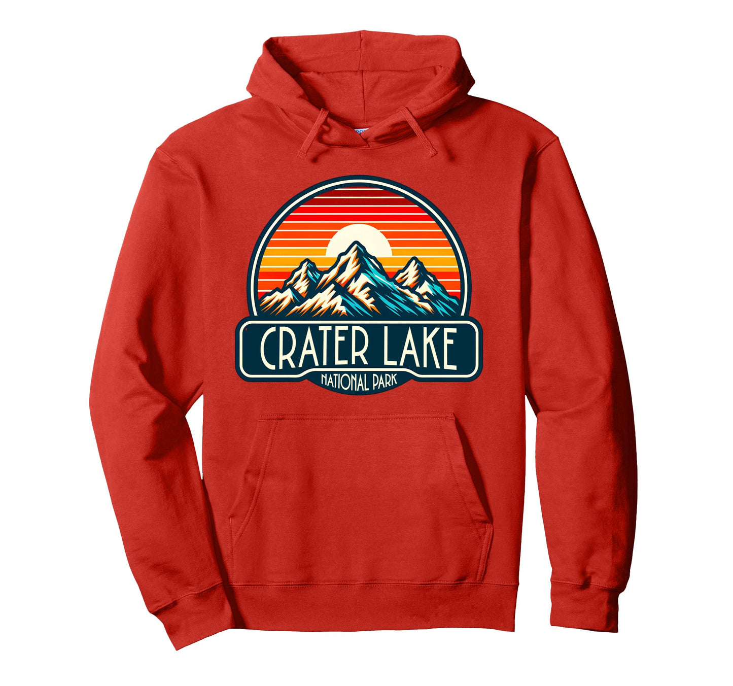 Crater Lake National Park Oregon Usa Hoodie - Streetwear Style Unisex - T-Shirt, Sweatshirt, Hoodie