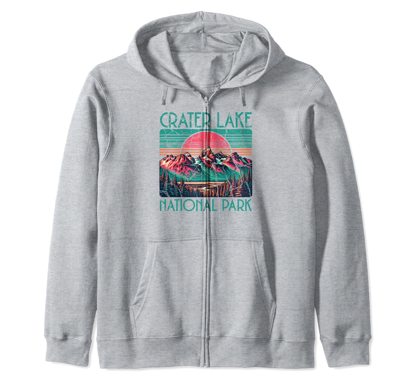 Crater Lake National Park Oregon Usa Hoodie - Graphic Print for Adults - T-Shirt, Sweatshirt, Hoodie