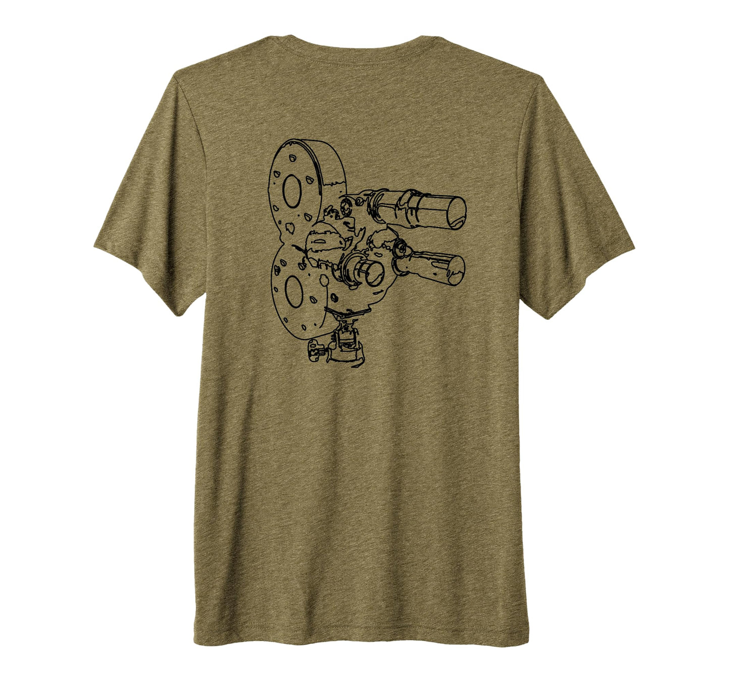 Old Film Camera Camera Operator Video T-Shirt - Trendy Graphic Unisex - T-Shirt, Sweatshirt, Hoodie